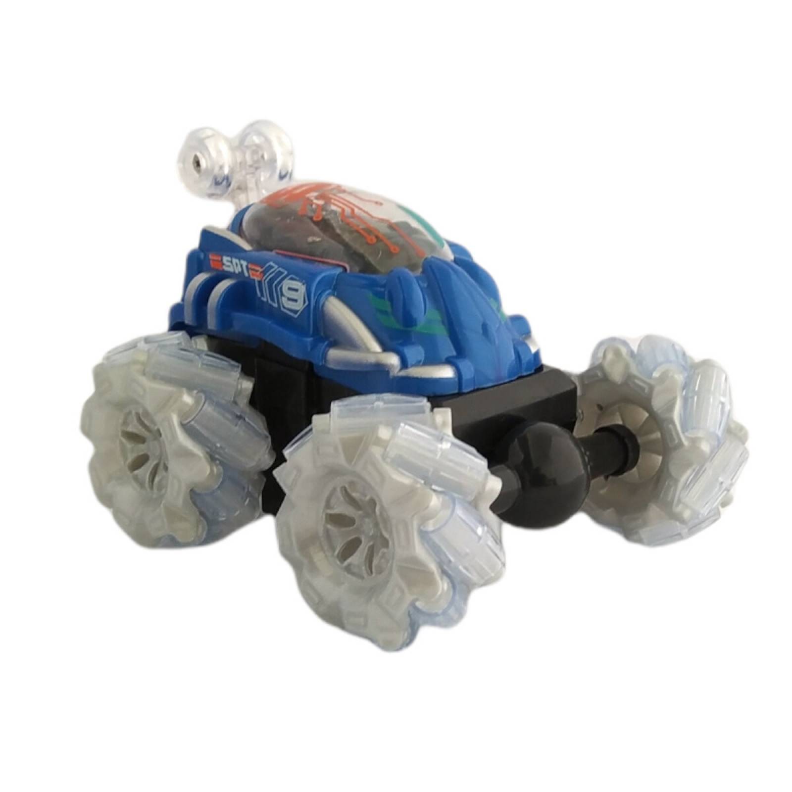 Carro Control Remoto Acrobacias Stunts 40MHz Luz 360  - Azul