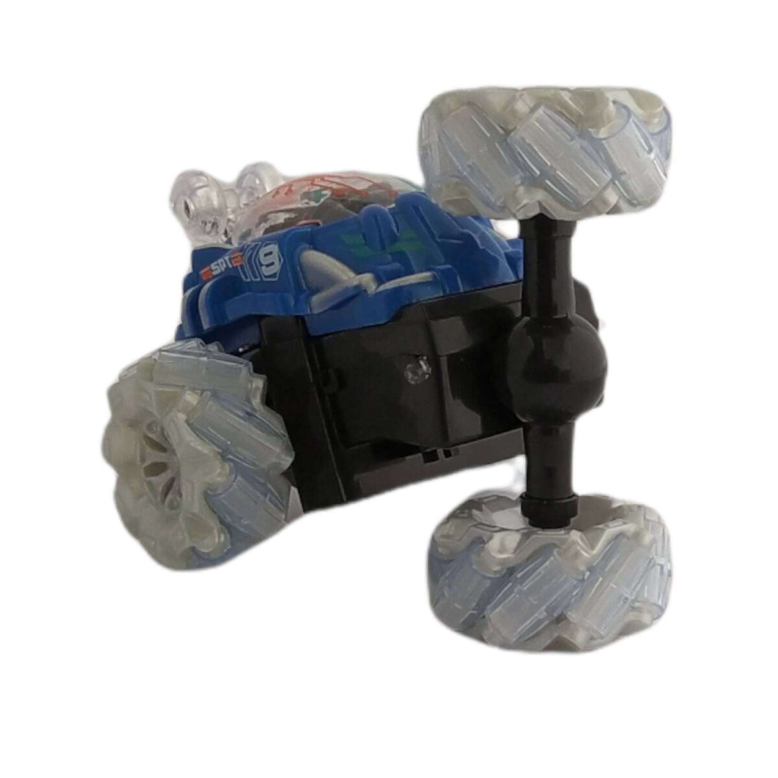 Carro Control Remoto Acrobacias Stunts 40MHz Luz 360  - Azul