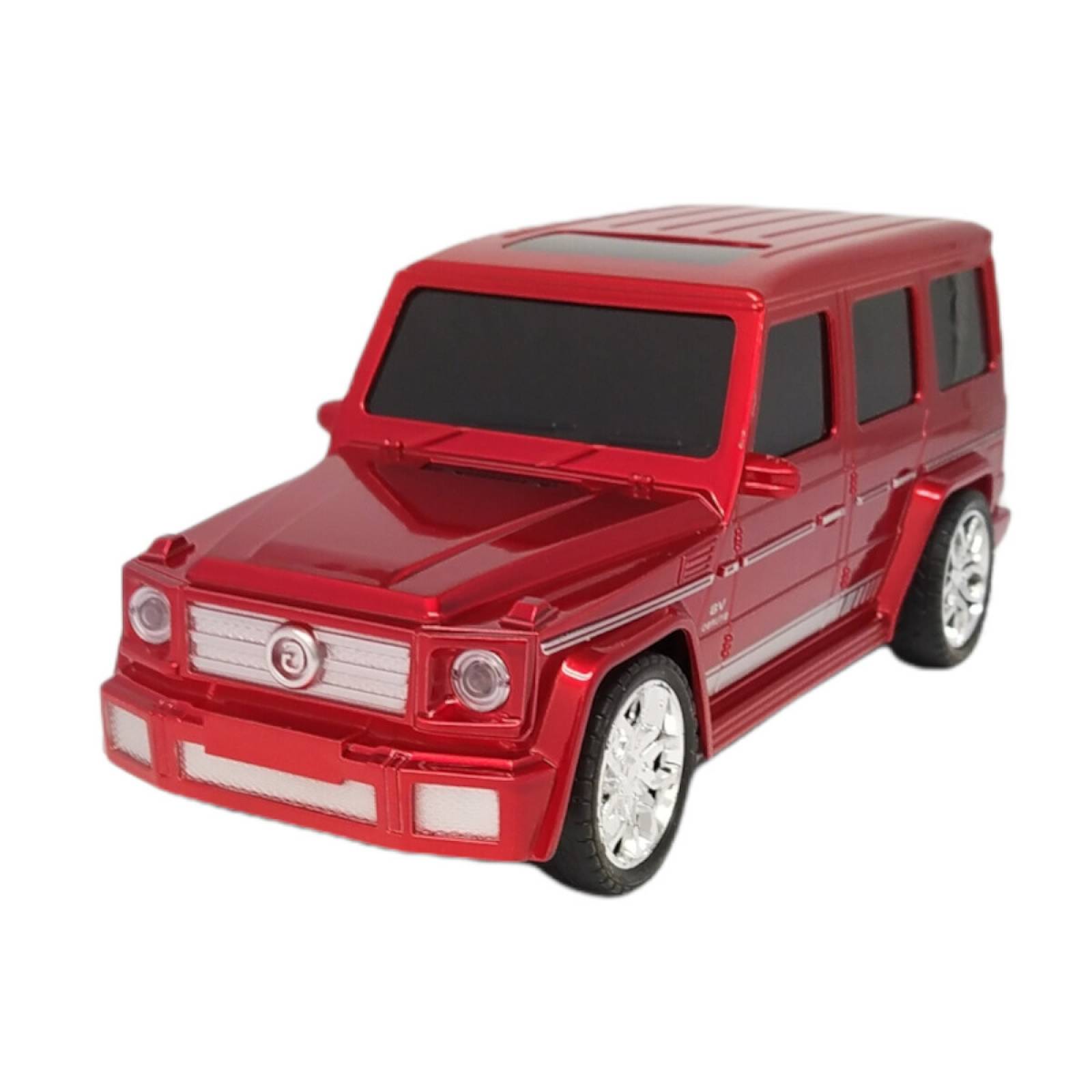 Camioneta a Control Remoto 27 MHz 1:16 con Luz SUV V8  - Rojo
