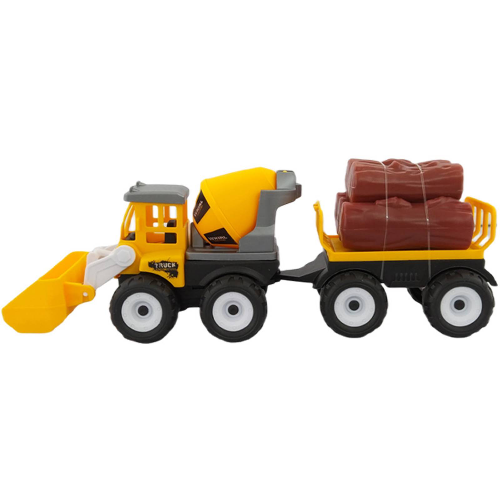 Camion de Construccion con Tanque de Agua Juguete de Fricción  - Camion Troncos