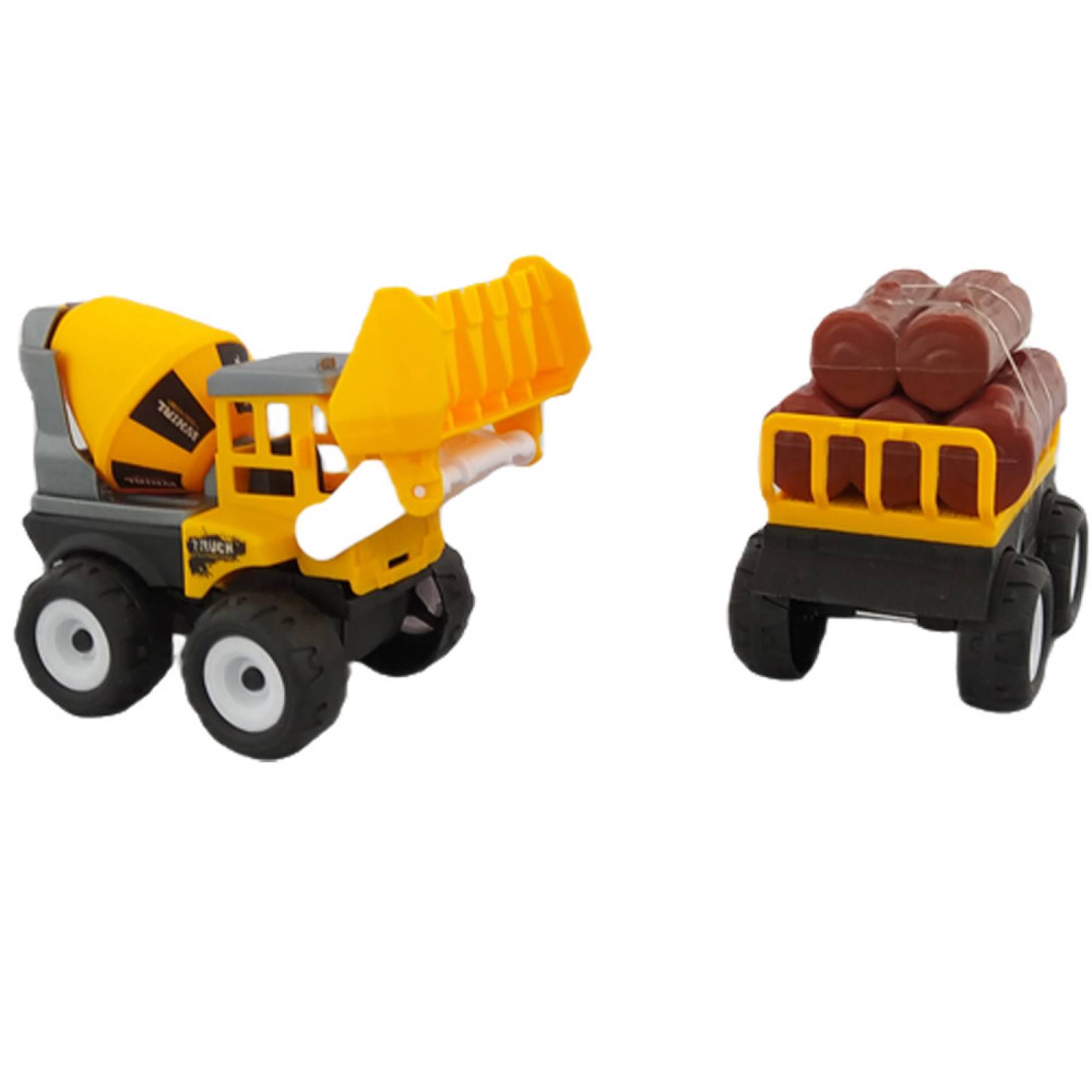 Camion de Construccion con Tanque de Agua Juguete de Fricción  - Camion Troncos