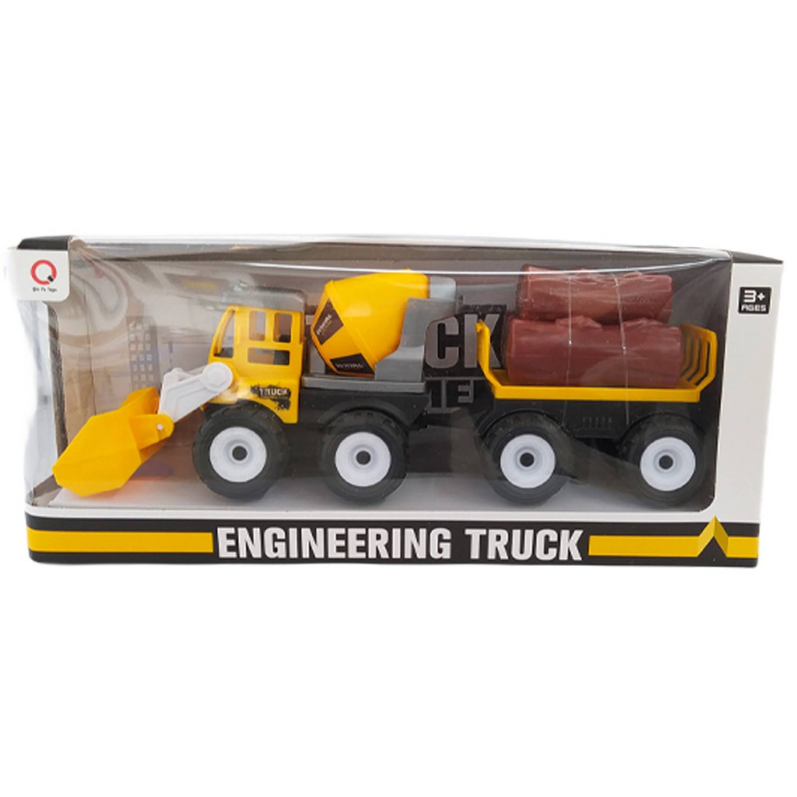 Camion de Construccion con Tanque de Agua Juguete de Fricción  - Camion Troncos