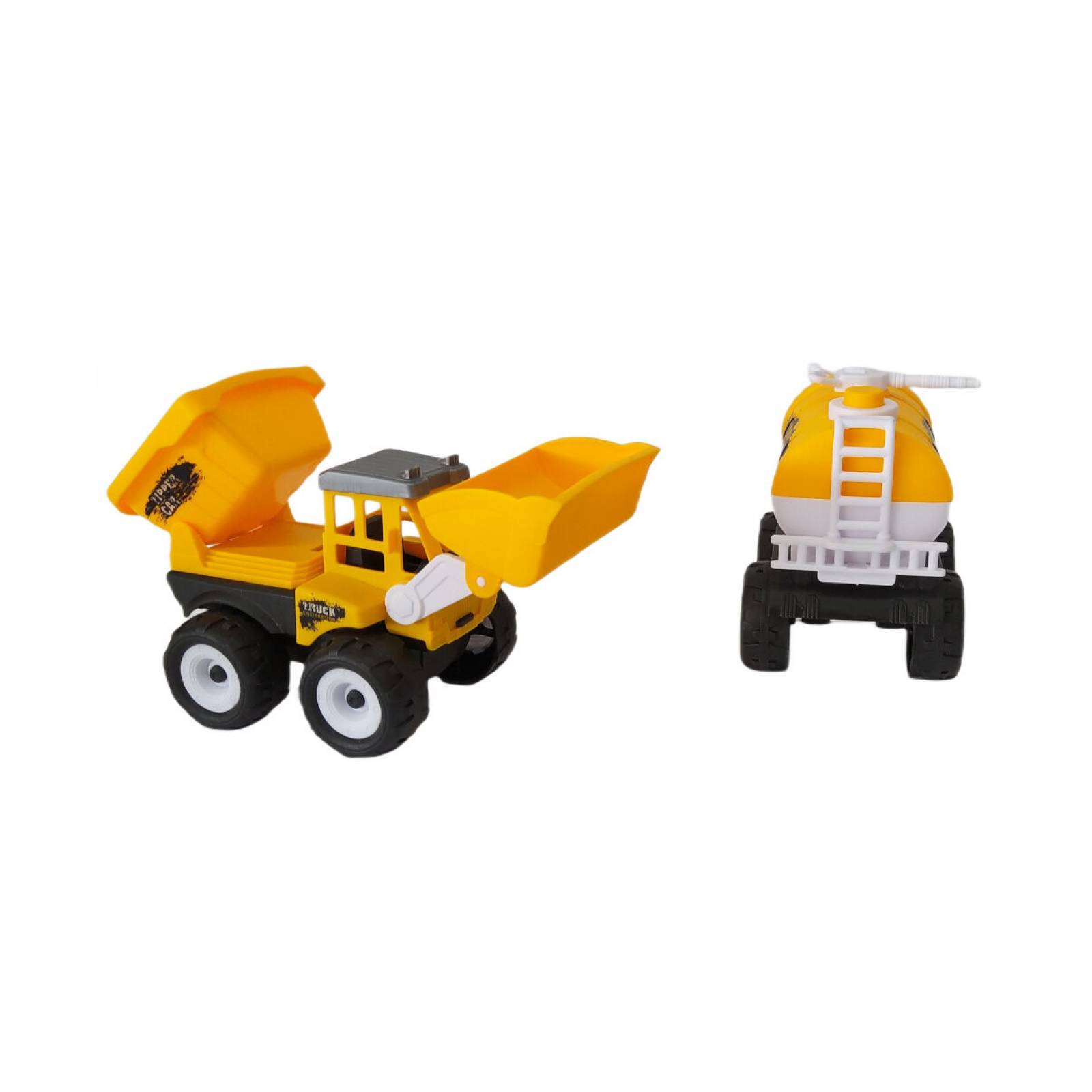 Camion de Construccion con Tanque de Agua Juguete de Fricción  - Camion Carga Pipa