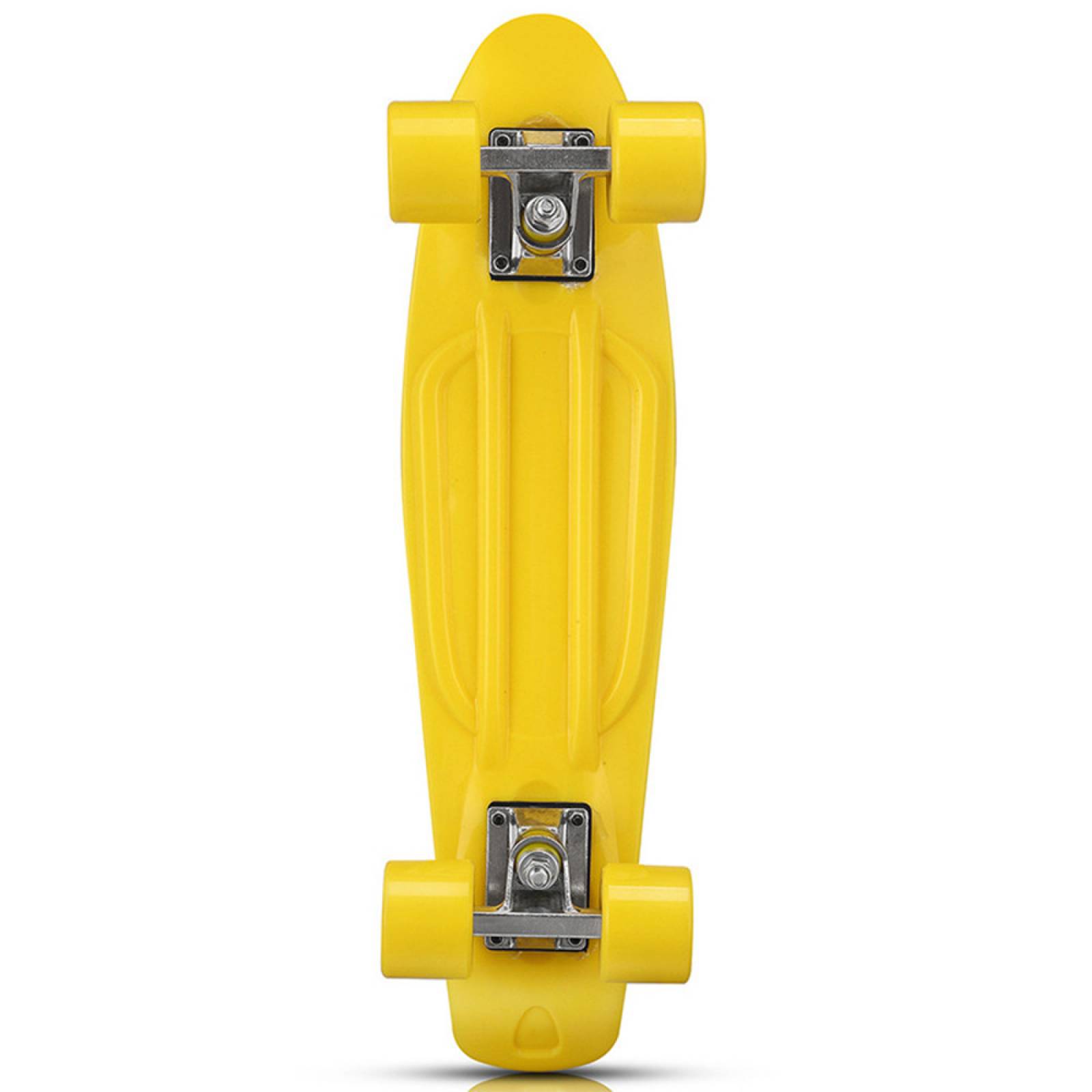 Patineta Infantil Penny Skate Resistente Aluminio 55 cmx15cm  - Amarillo