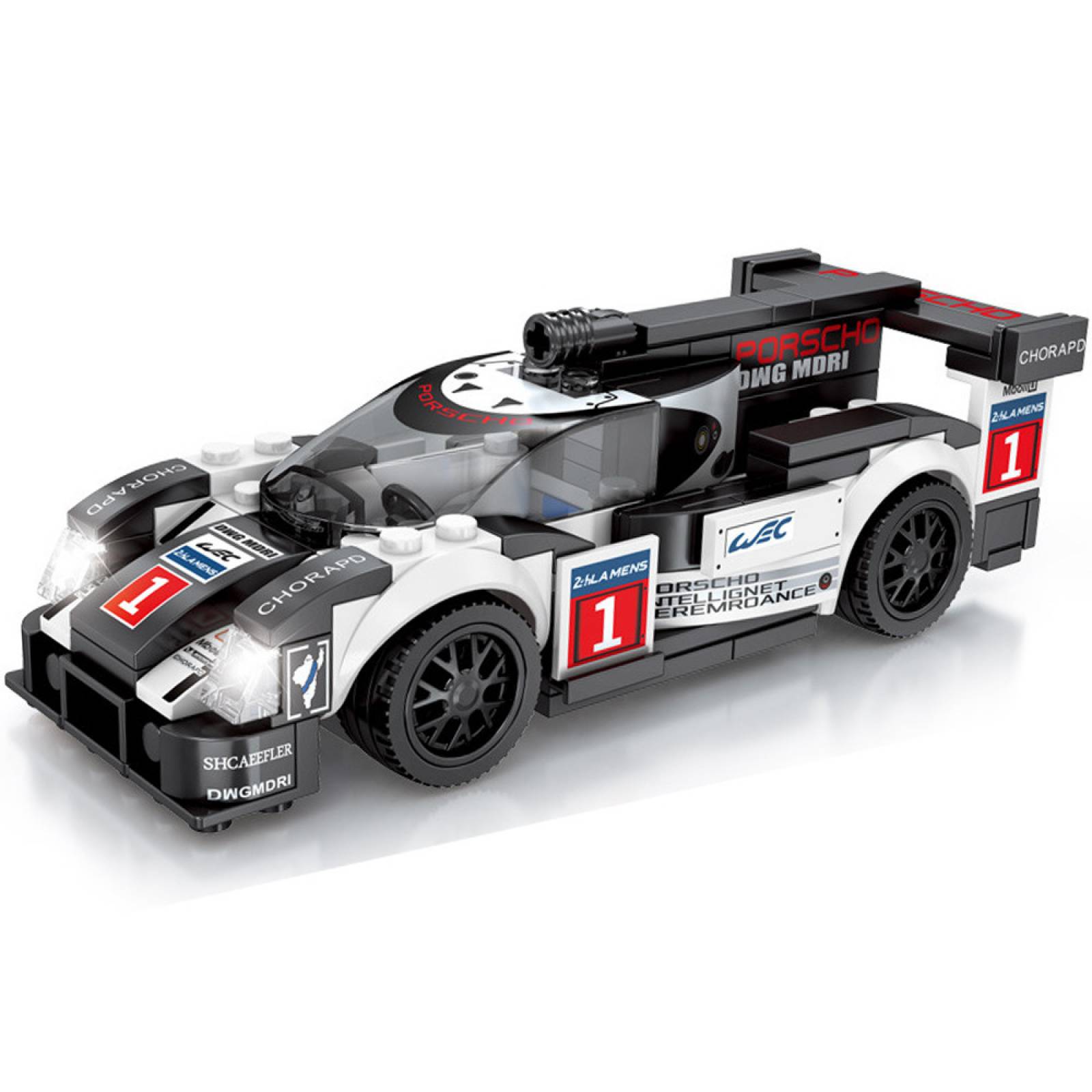 Juguete de Blocks Vehiculo Deportivo Armable 195 pzs  - Negro