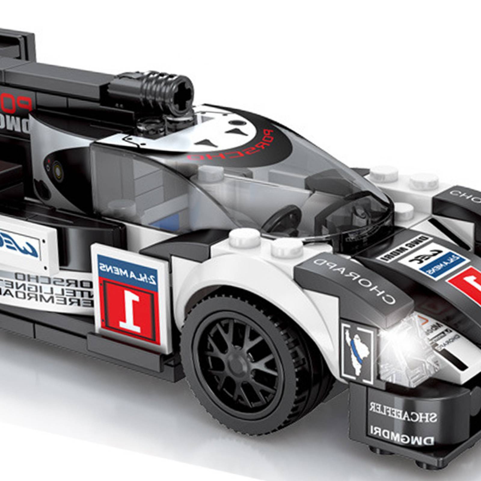 Juguete de Blocks Vehiculo Deportivo Armable 195 pzs  - Negro