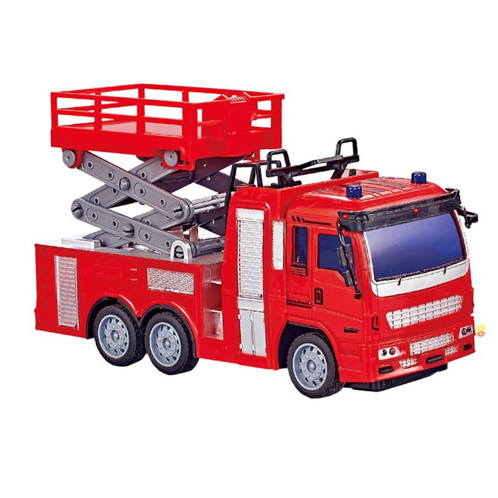 Camión Juguete de Bomberos RC 27mhz 5km/h 1:30  - Montacarga