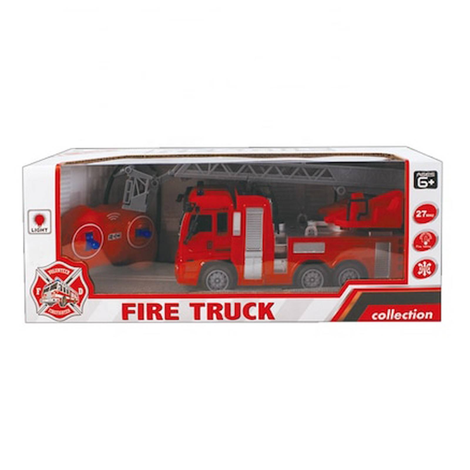 Camión Juguete de Bomberos RC 27mhz 5km/h 1:30  - Montacarga