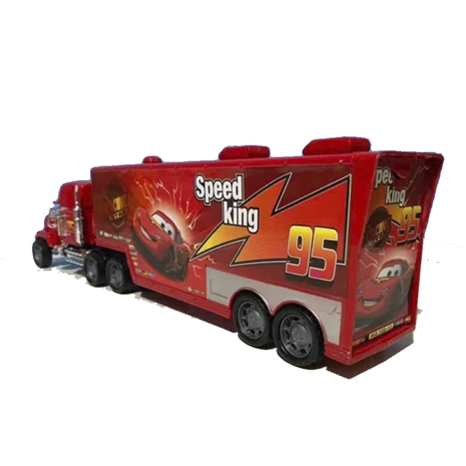 Cars Mack Trailer Fricción Rayo McQueen 48cm - Cars