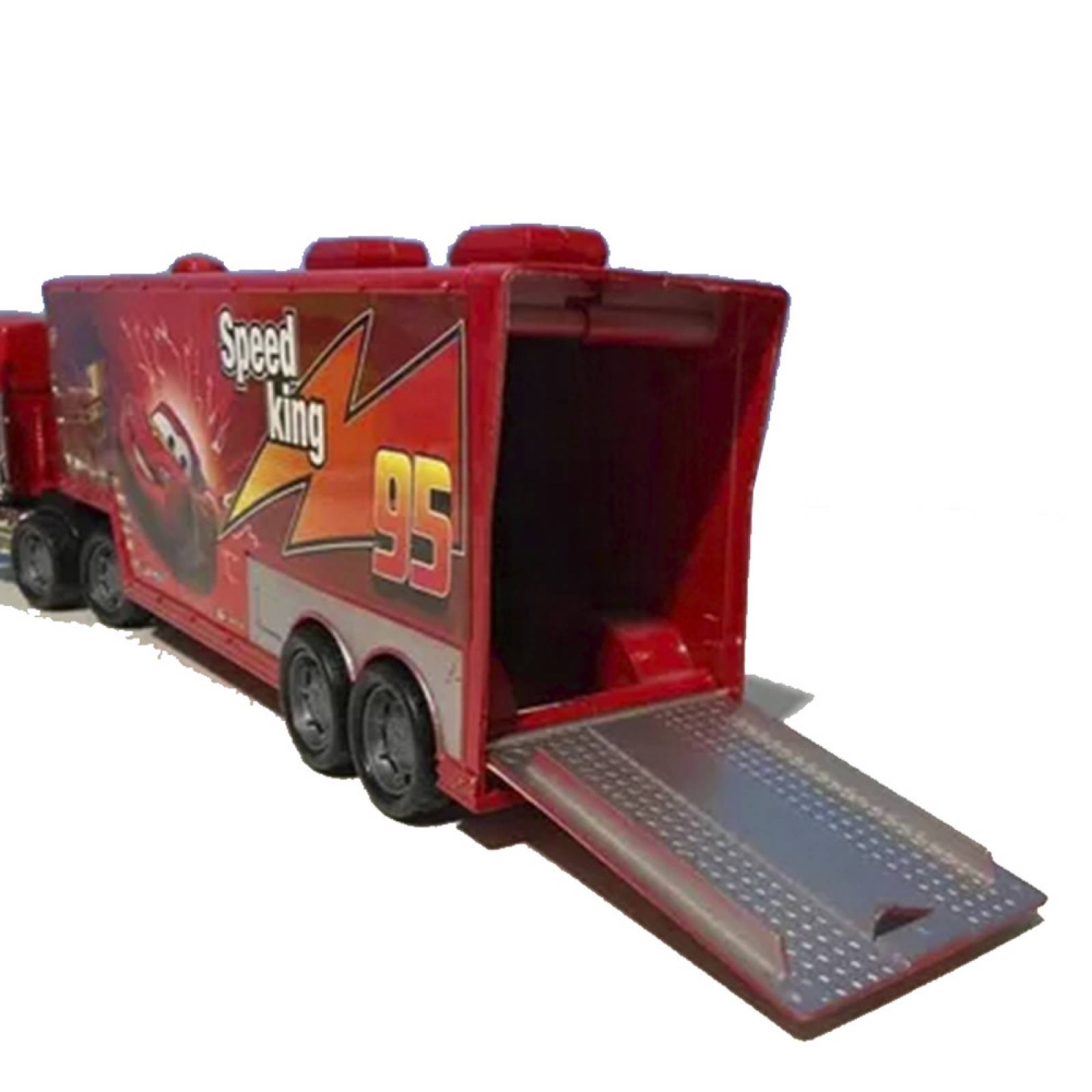 Cars Mack Trailer Fricción Rayo McQueen 48cm - Cars