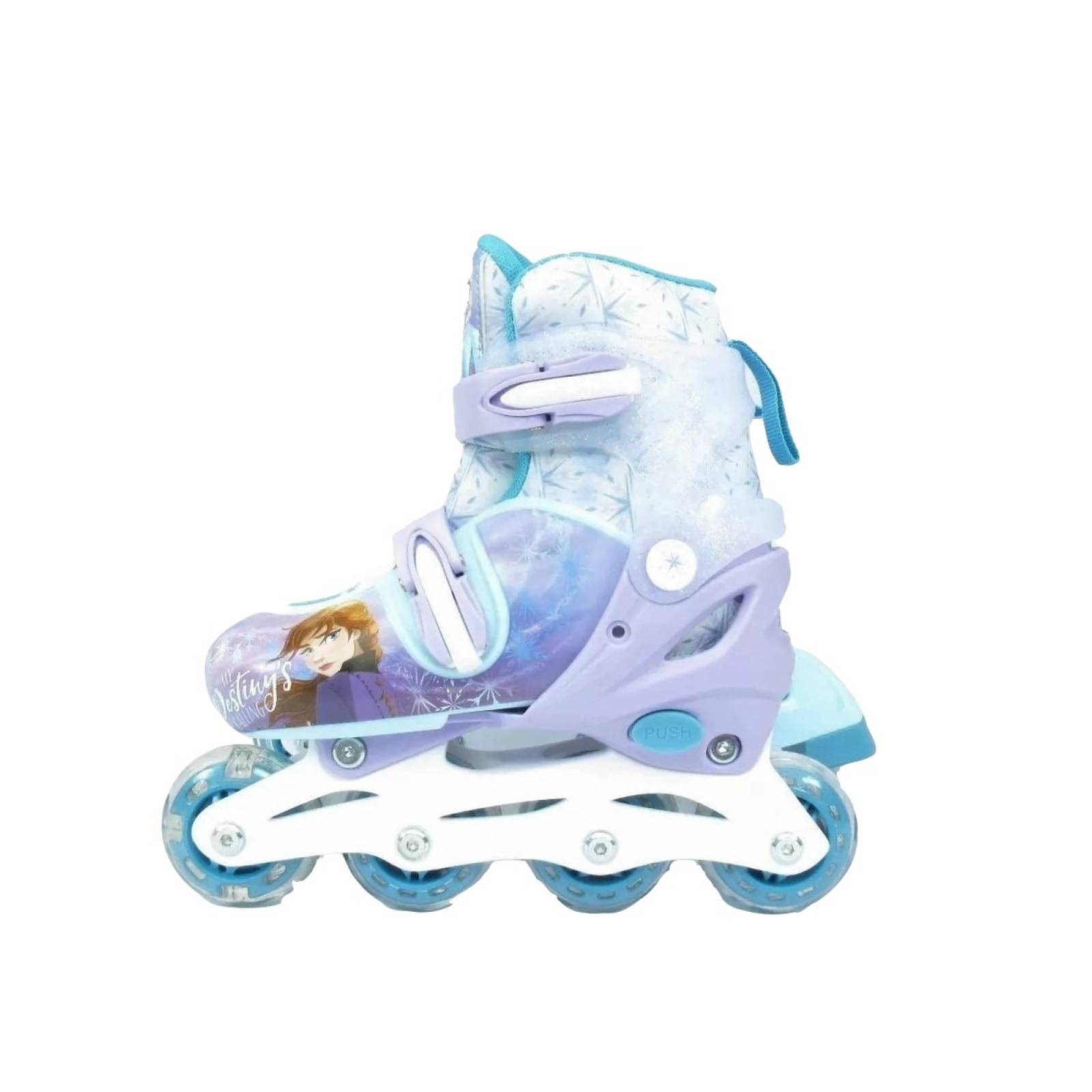 Patines en Linea Led Frozen Ajustables Unisex Infantiles  - 19a21