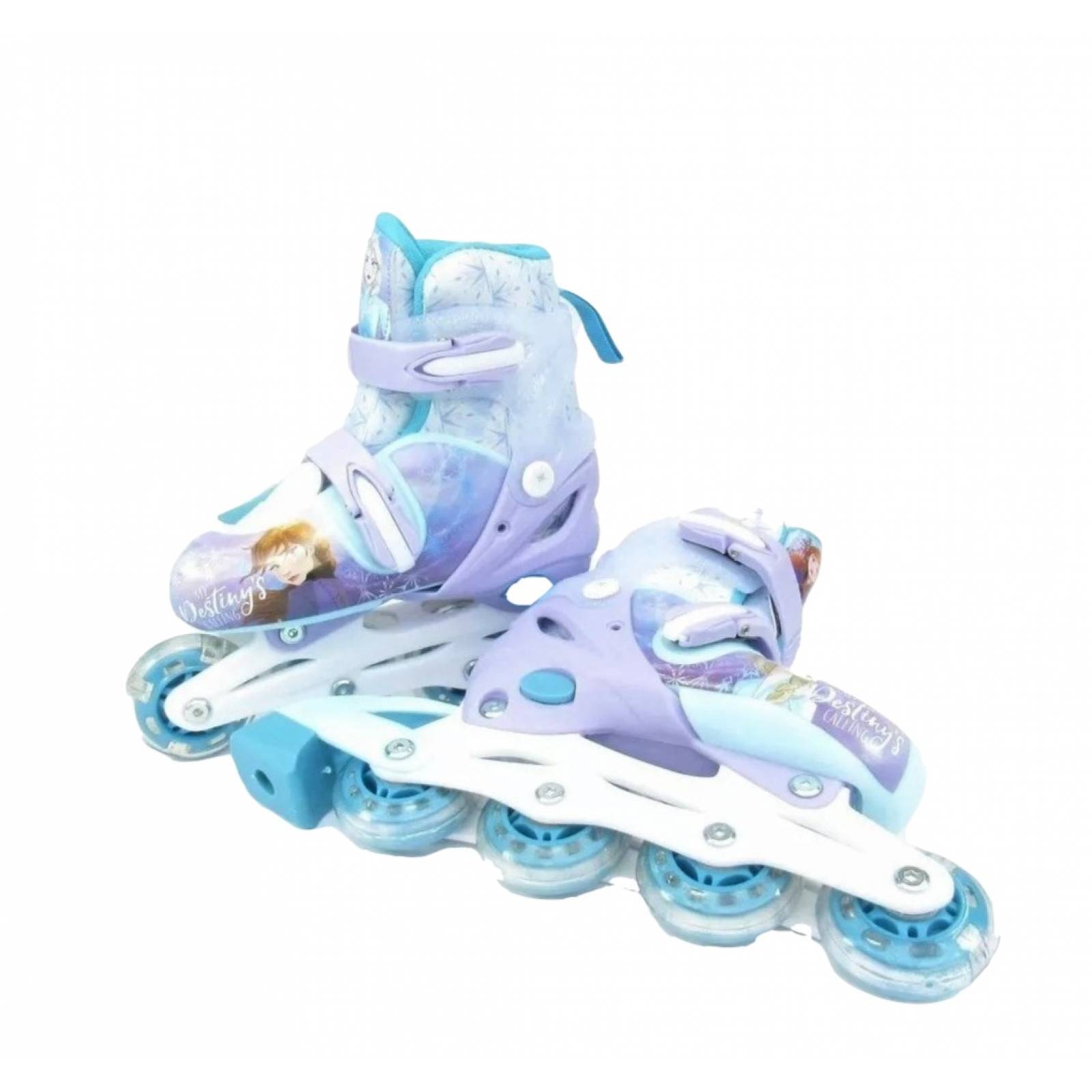 Patines en Linea Led Frozen Ajustables Unisex Infantiles  - 19a21