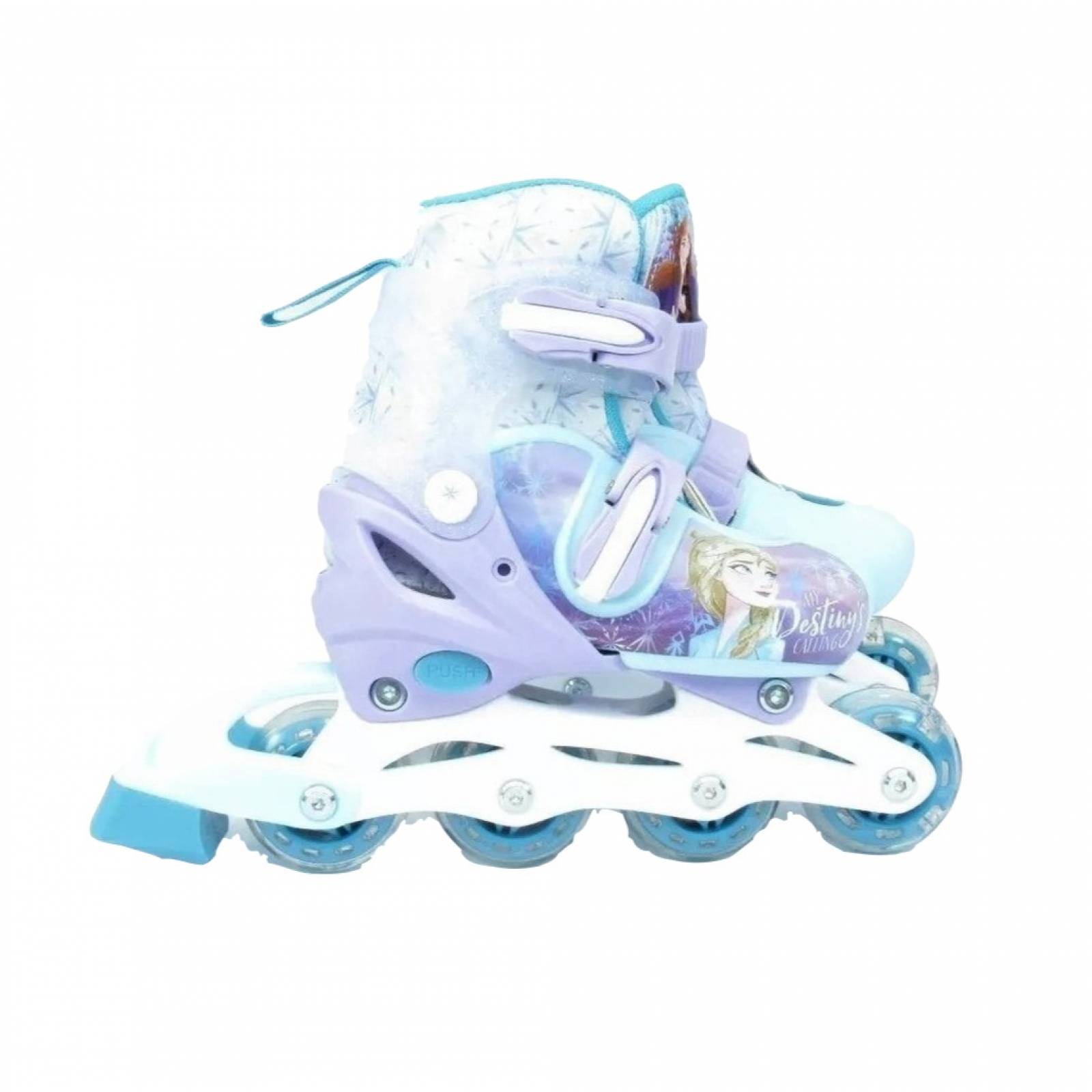 Patines en Linea Led Frozen Ajustables Unisex Infantiles  - 19a21