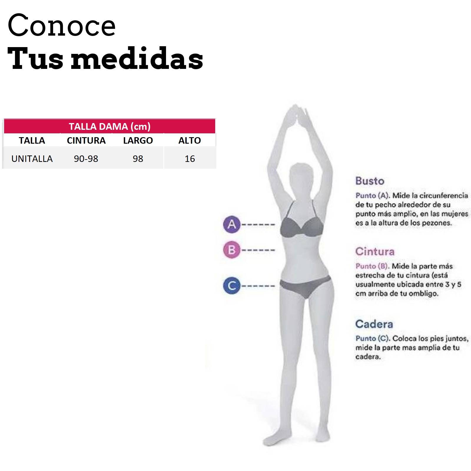 Inmovilizador de Costillas Mujer Unitalla Blanca - Unitalla