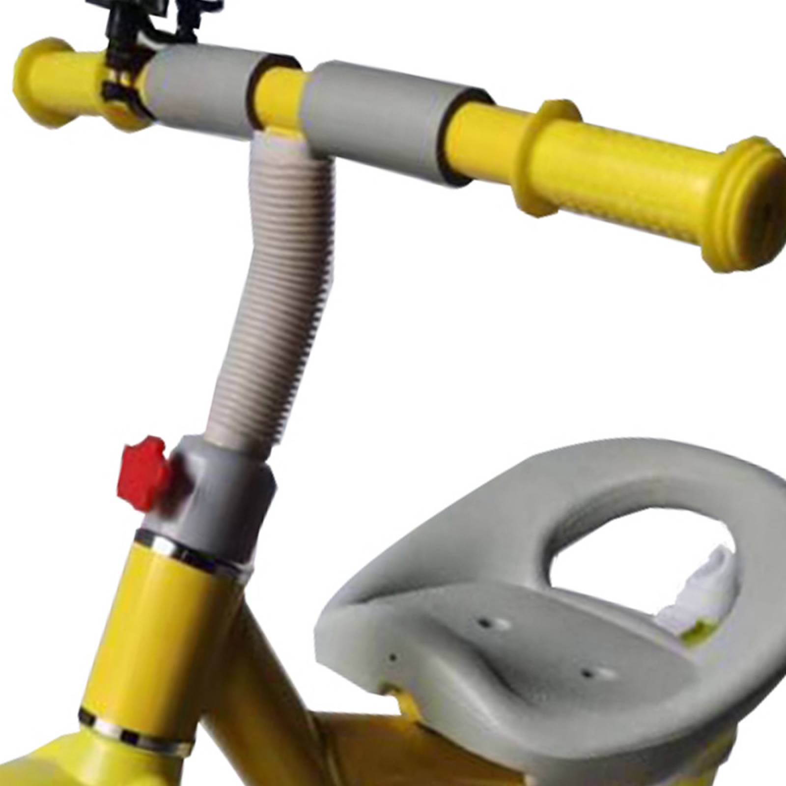 Triciclo Infantil con Volante Ajustable Cantimplora 58 x 72 cm - Amarillo.