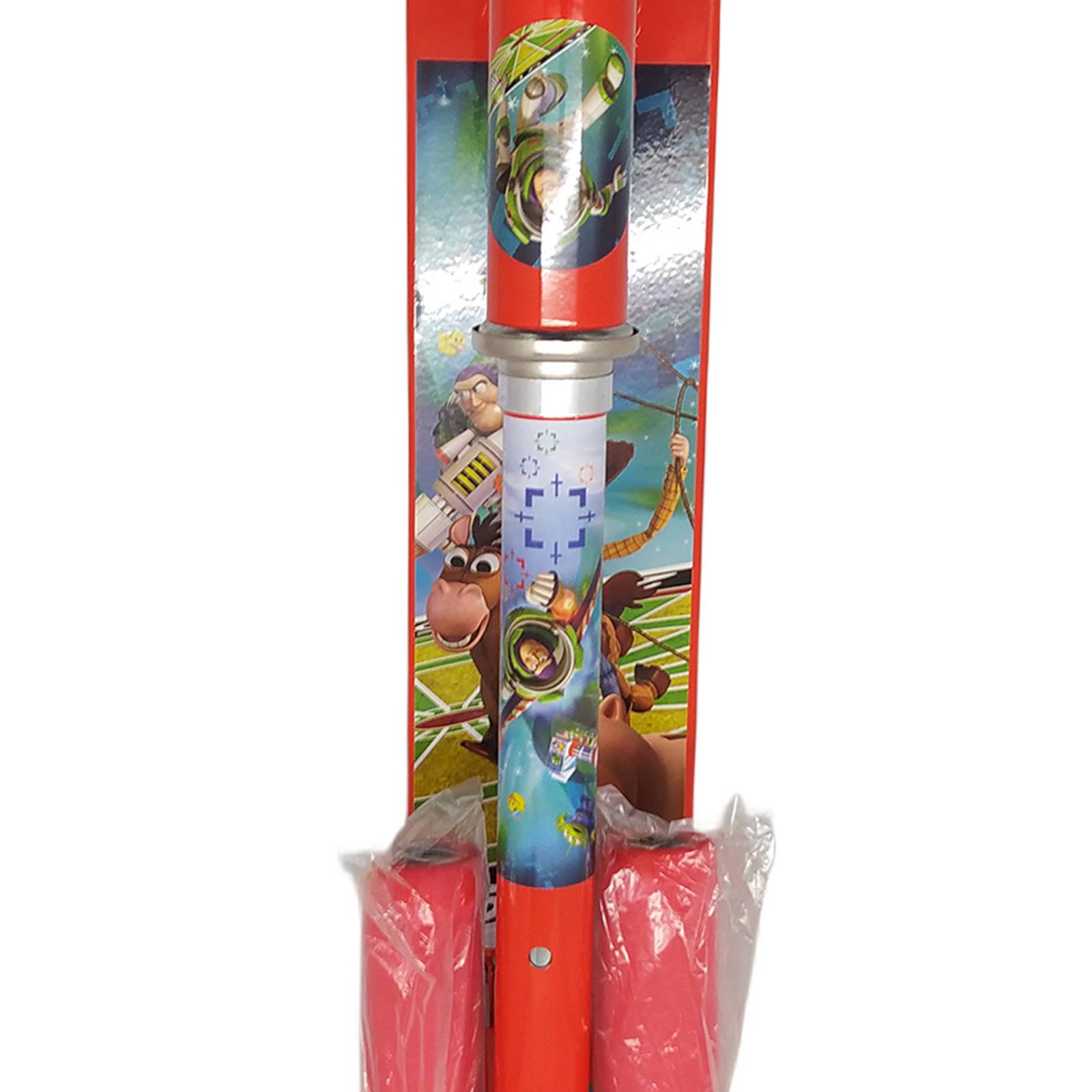 Scooter Patin del Diablo Toy Story 3 Ruedas con Luz  - Rojo.