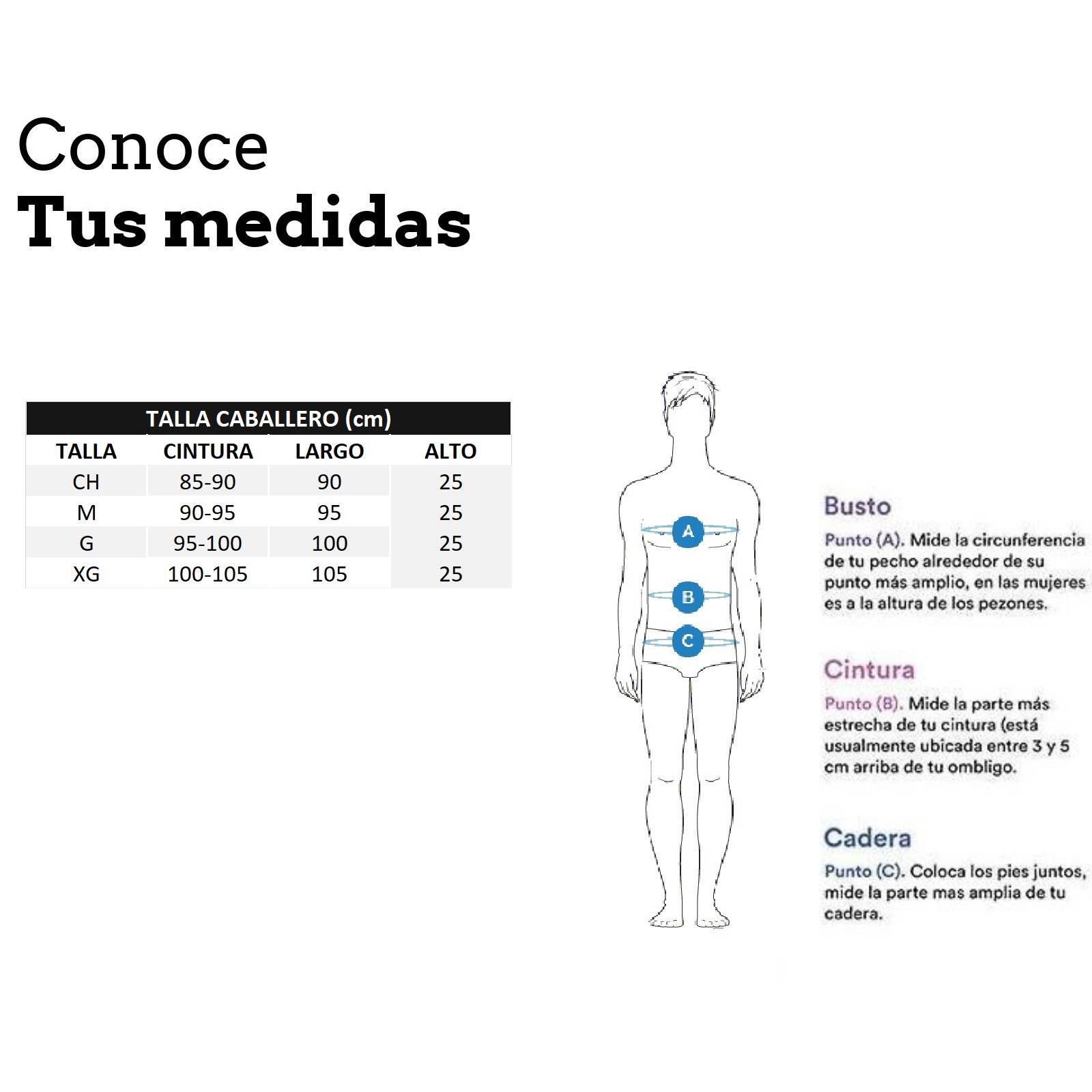 Faja Sacro Lumbar Unisex Blanca  - G