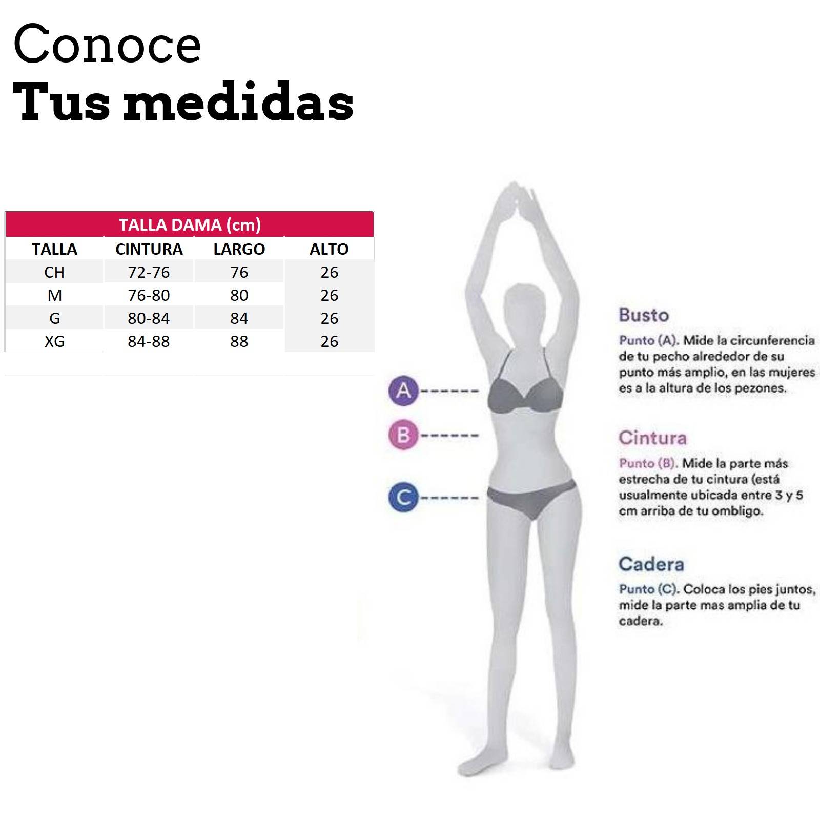 Faja Colombiana Reduce Moldea Abodmen Blanca  - CH