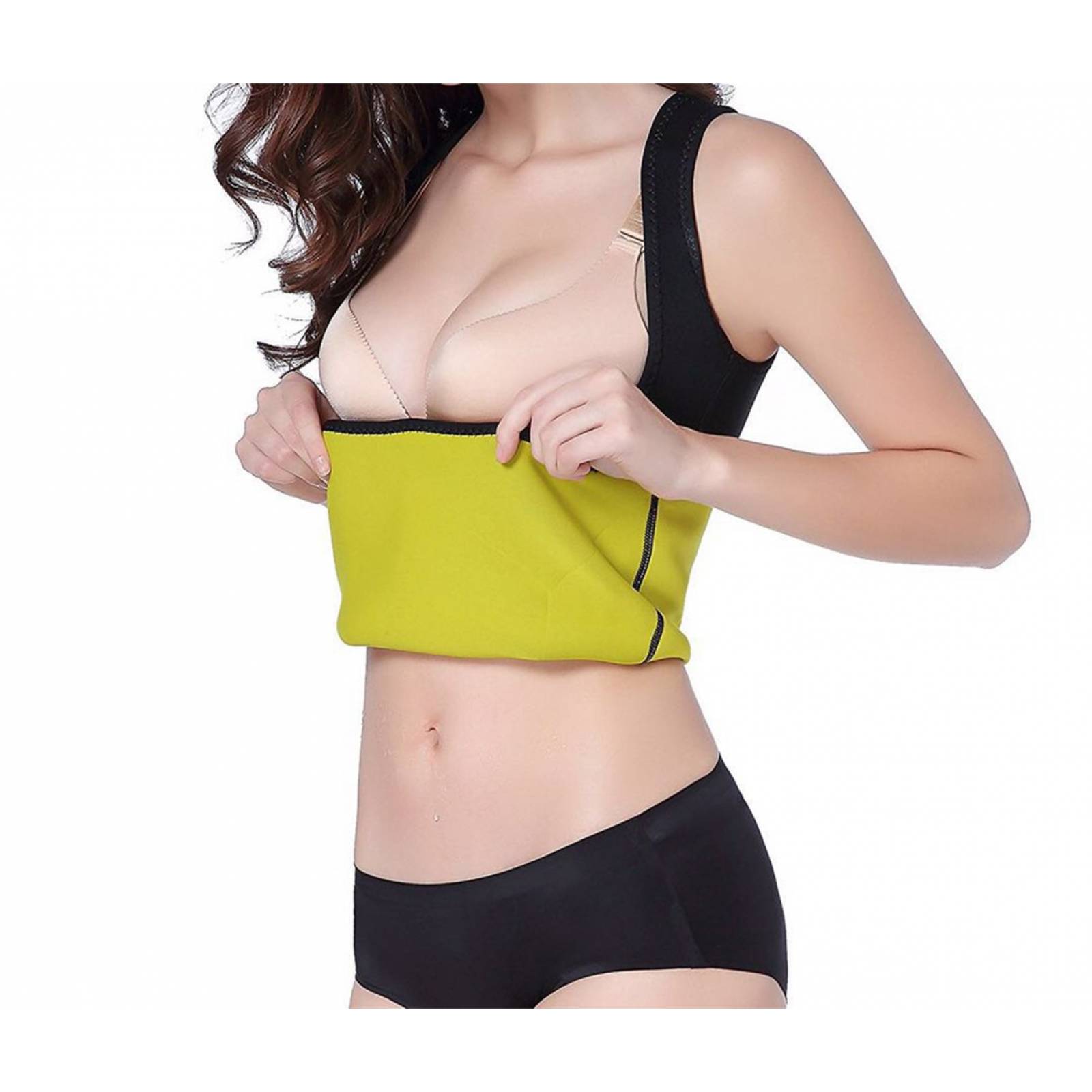 Faja Chaleco para Mujer Neopreno Cinturilla Reductora  - XXG
