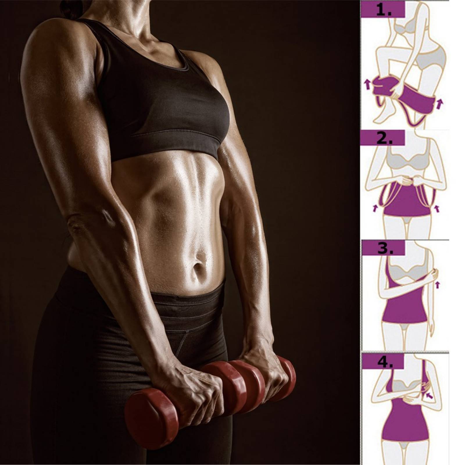 Faja Chaleco para Mujer Neopreno Cinturilla Reductora  - XG