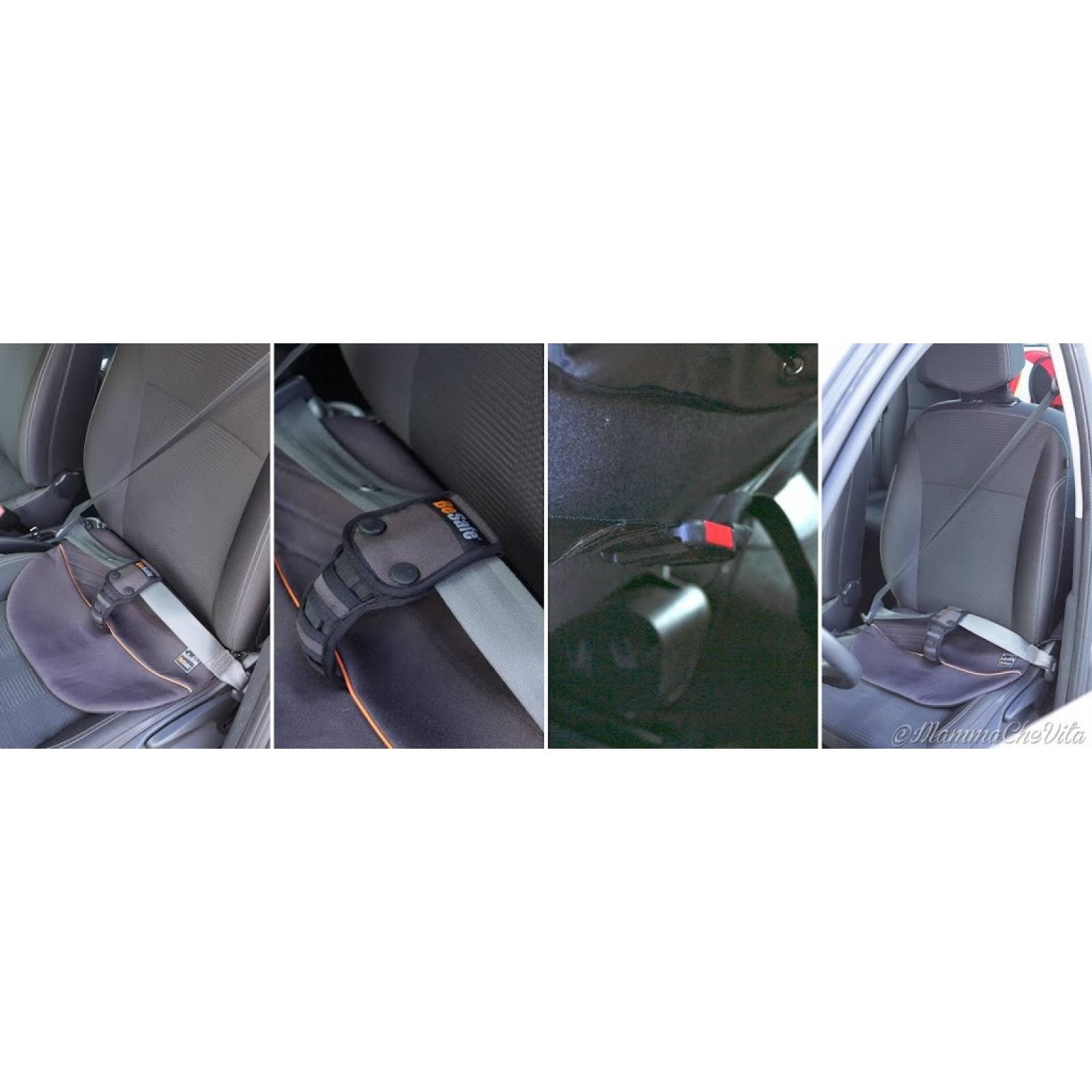 Adaptador Cinturon de Seguridad Maternidad Embarazo Auto - Negro