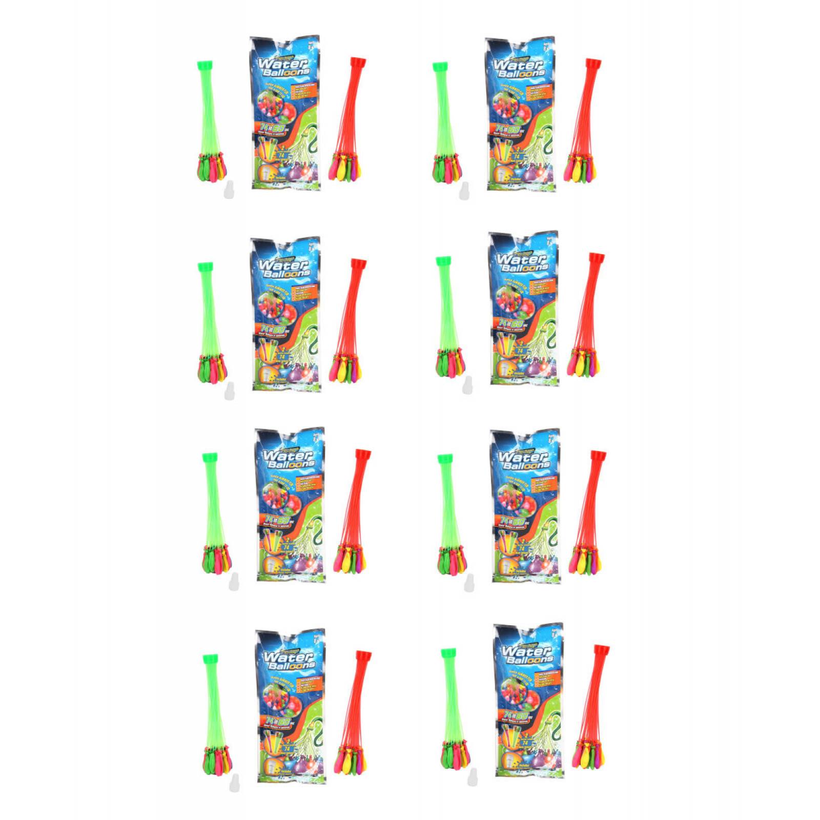 Globos de Agua 592 Piezas para Niños Fiestas Juego Jardin Playa Adaptador Manguera