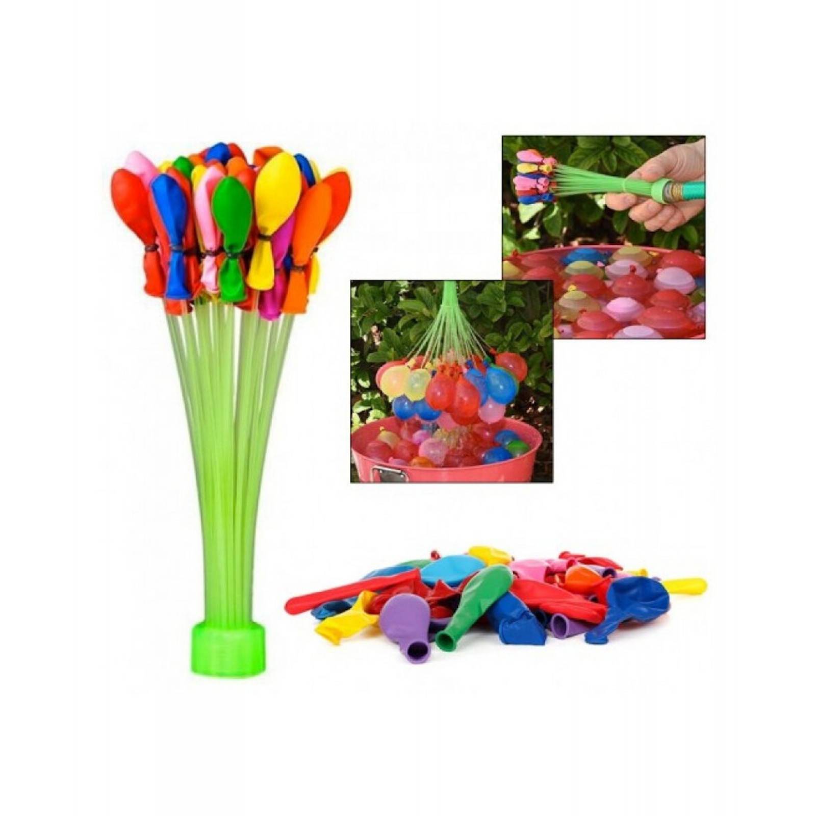 Globos de Agua 592 Piezas para Niños Fiestas Juego Jardin Playa Adaptador Manguera