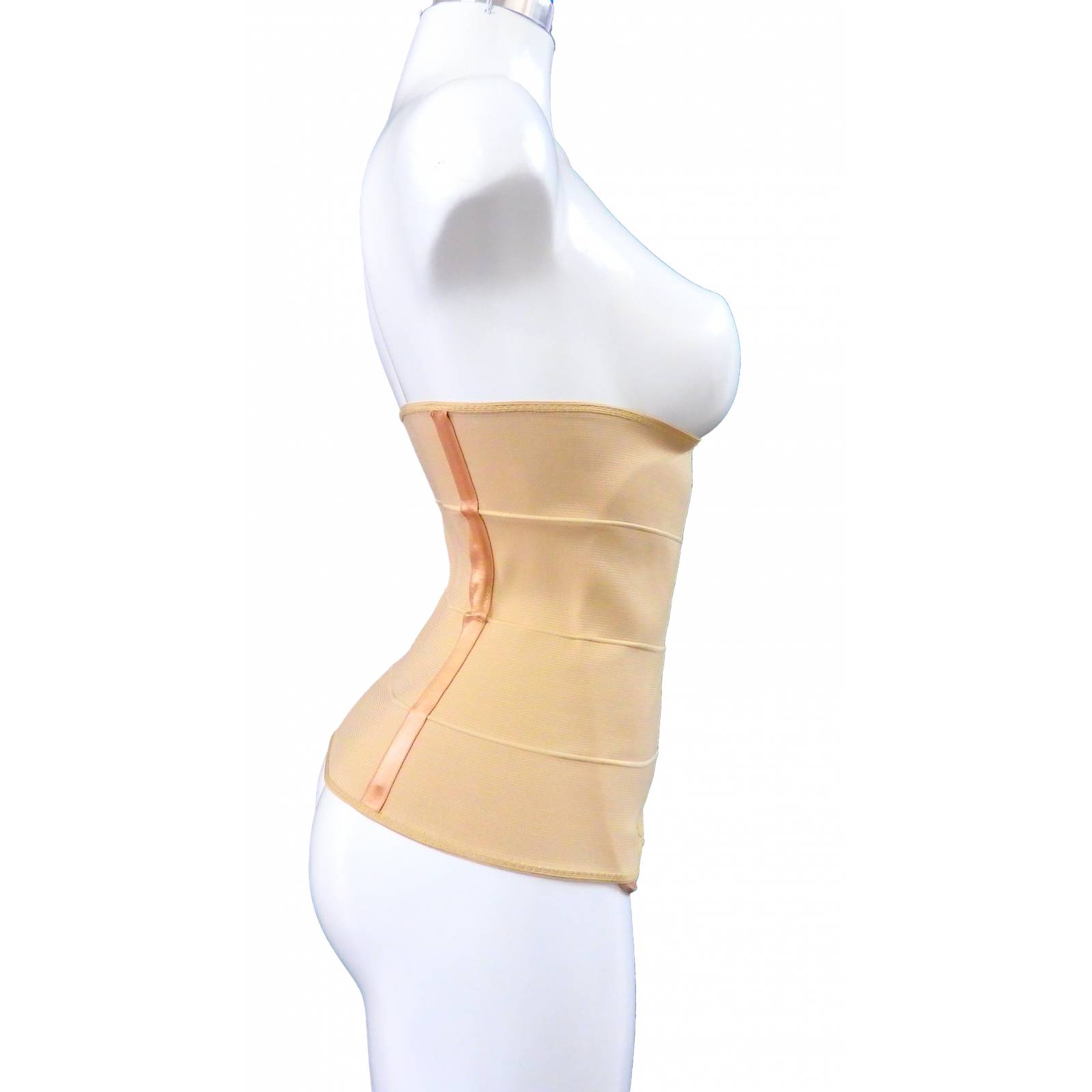 Cinturilla Post Operatorio Larga Faja Parto Varillas - M, - Nude