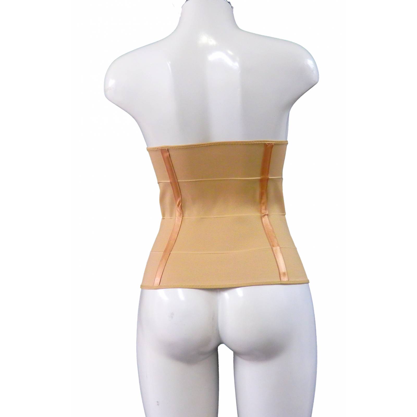Cinturilla Post Operatorio Larga Faja Parto Varillas - M, - Nude