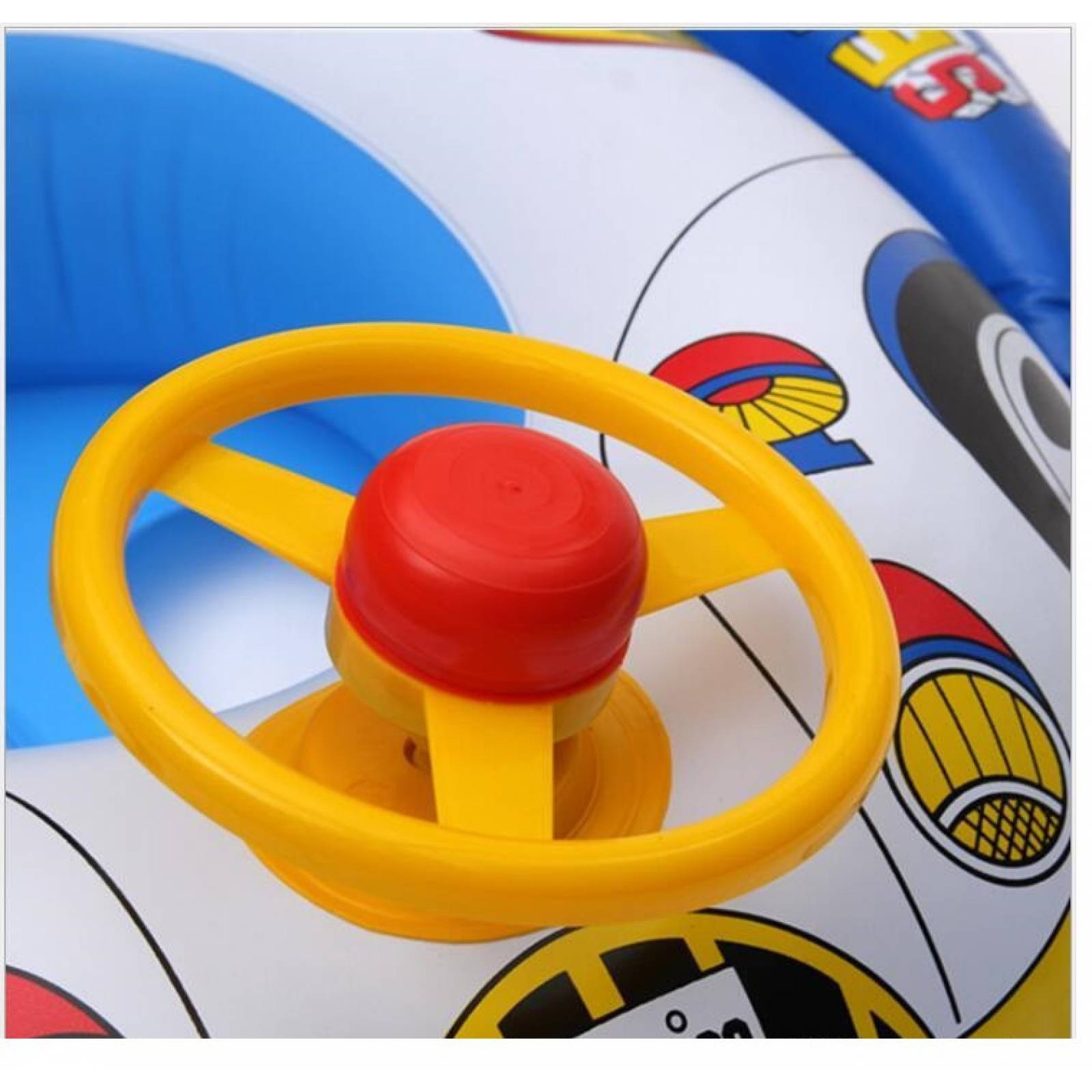 Salvavidas Flotador Carro Andadera Inflable Bebe  - Azul
