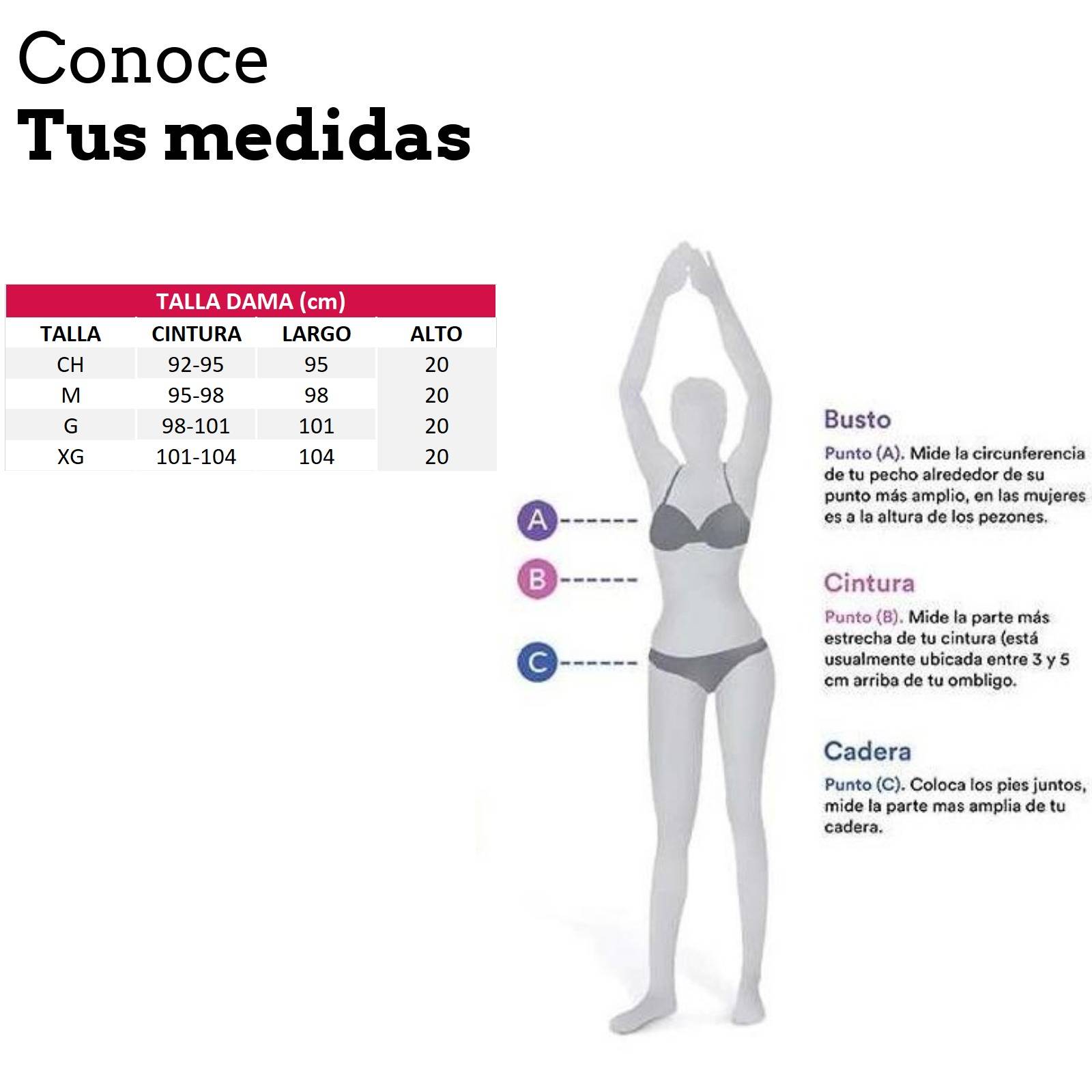 Faja para Colostomia con Porta Bolsa Negra  - CH