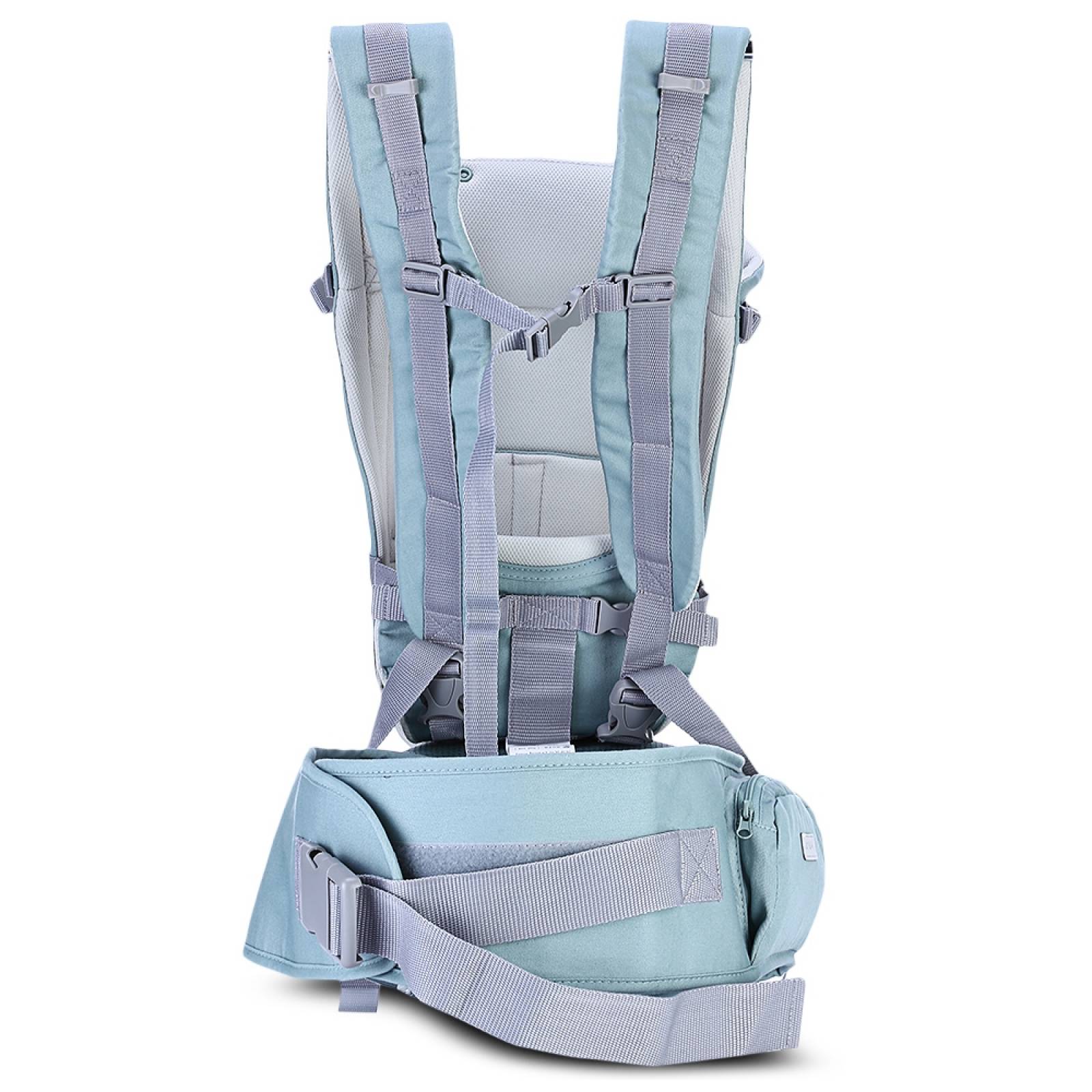 Cangurera Mochila Ergonómica 0-36 M 7 en 1  - Azul