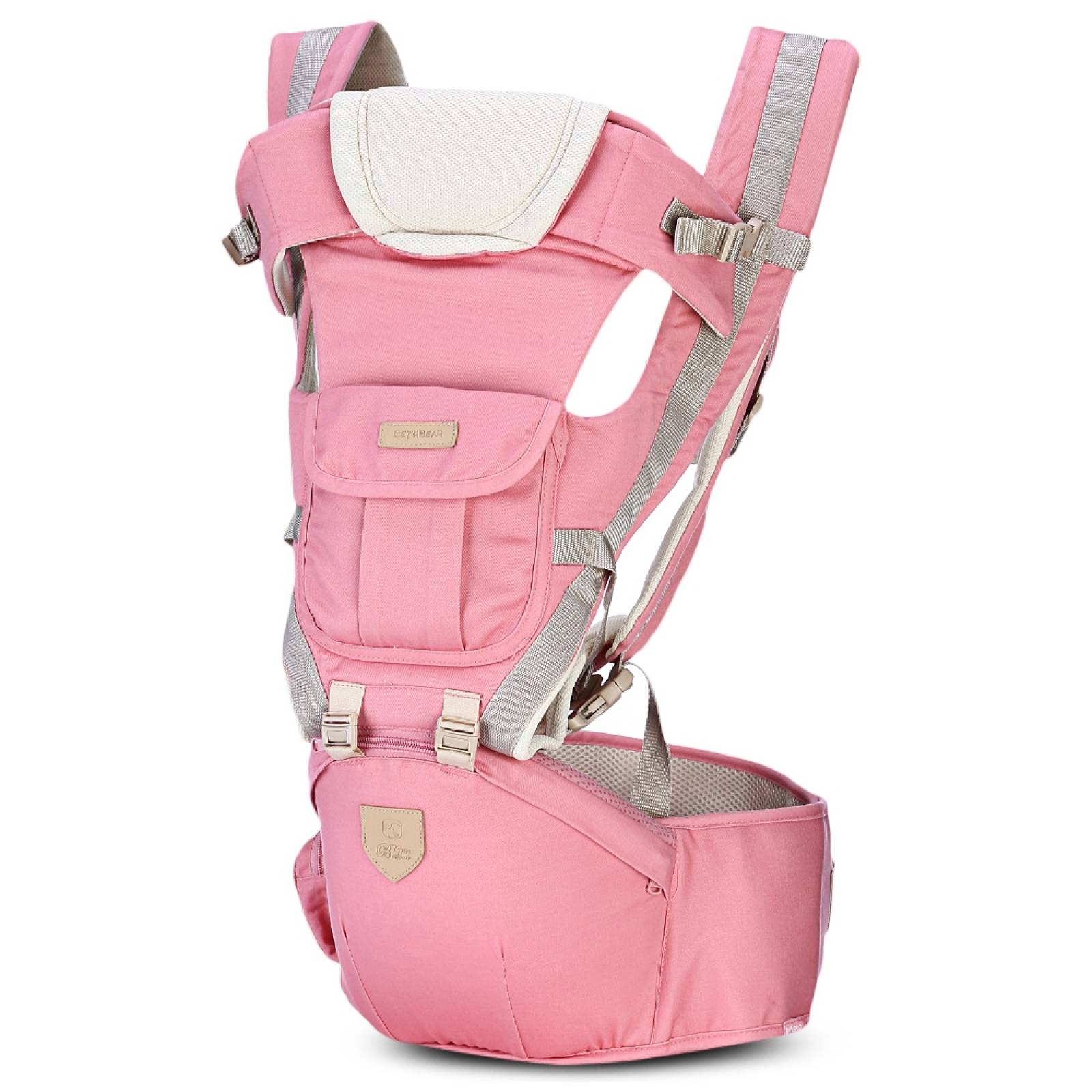 Cangurera Mochila Ergonómica 0-36 M 7 en 1  - Gris