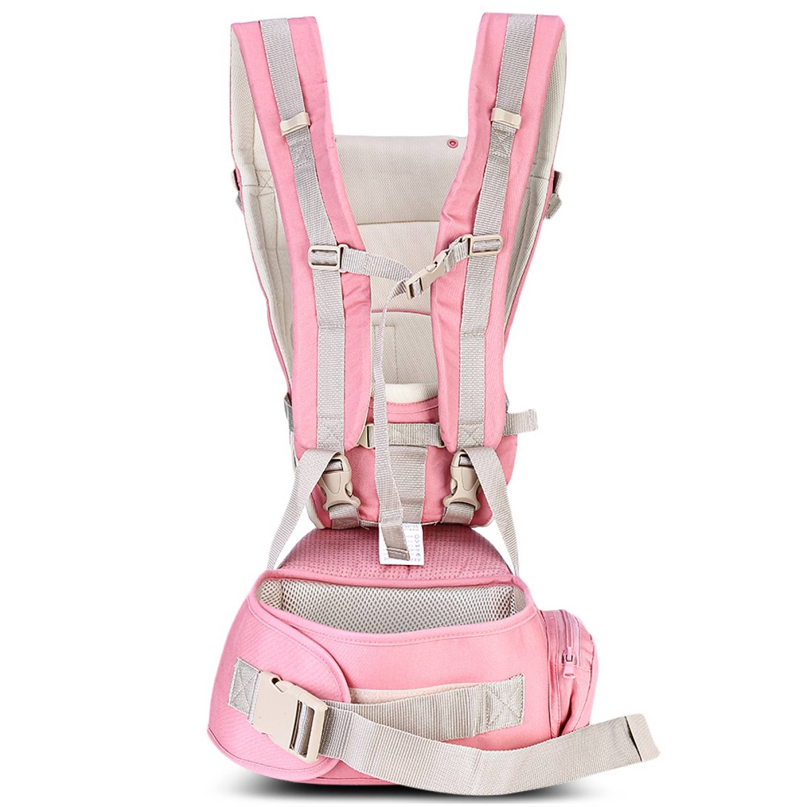 Cangurera Mochila Ergonómica 0-36 M 7 en 1  - Gris