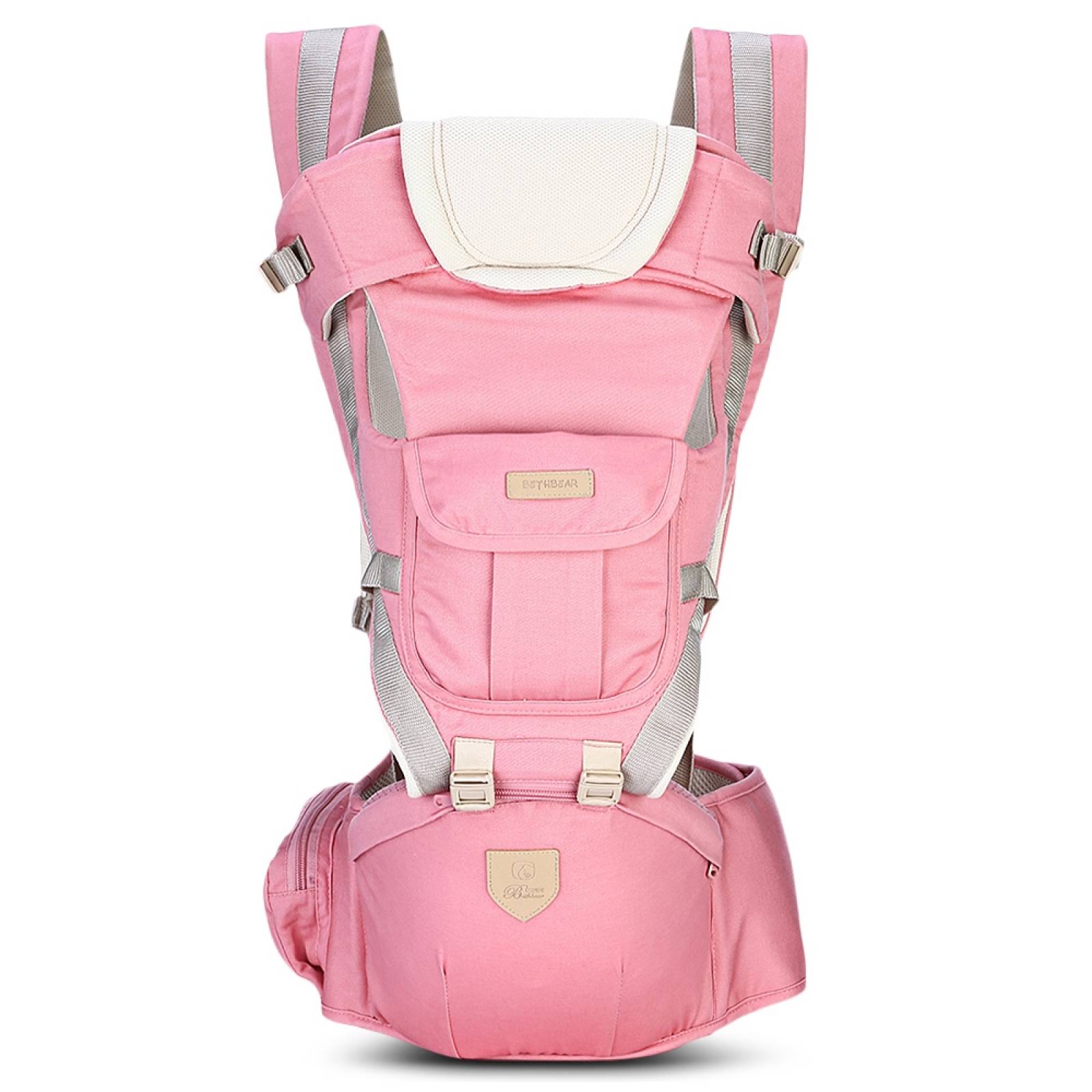 Cangurera Mochila Ergonómica 0-36 M 7 en 1  - Gris