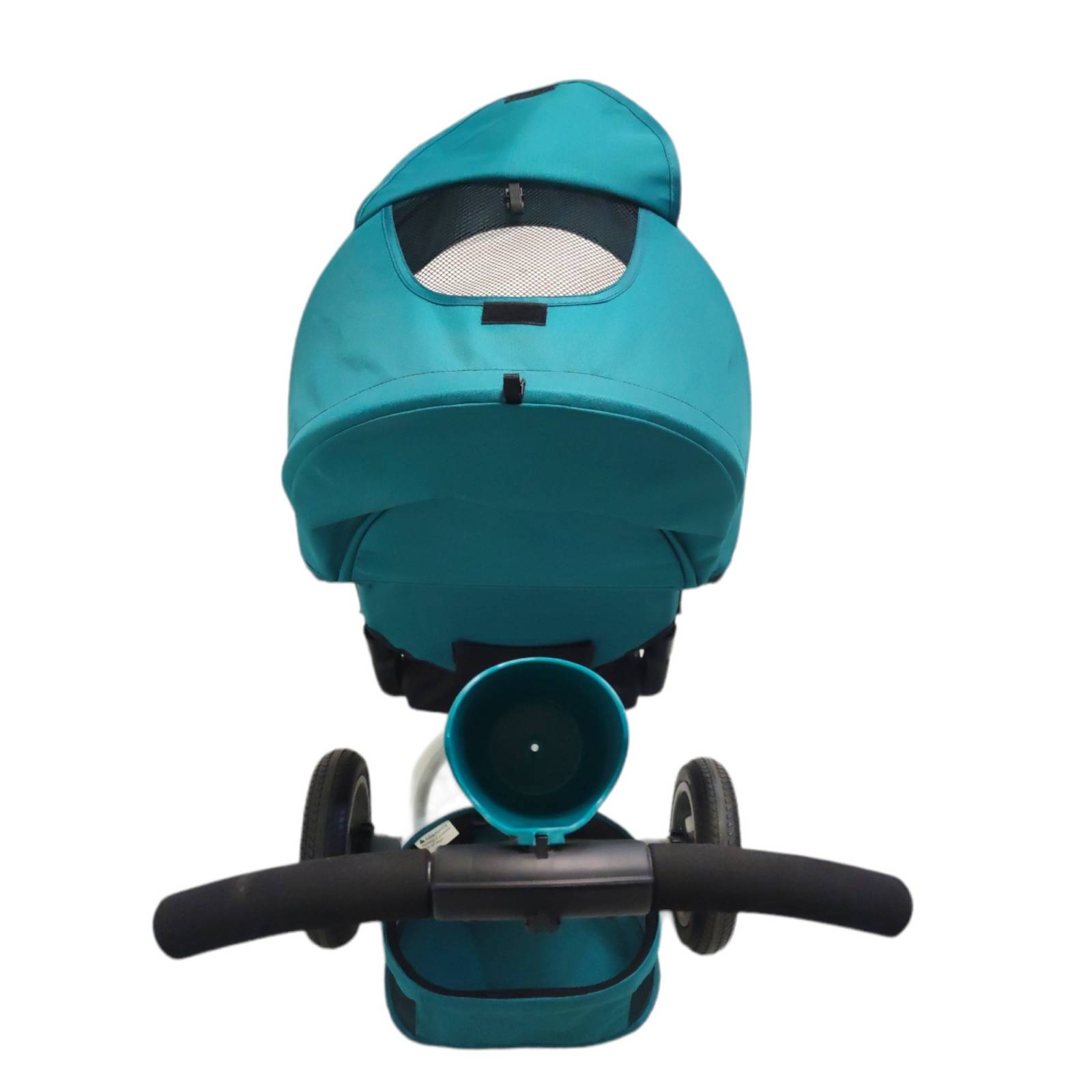 Triciclo para Niños de Lujo Giratorio Llantas Aire Luz Sonido  - Verde