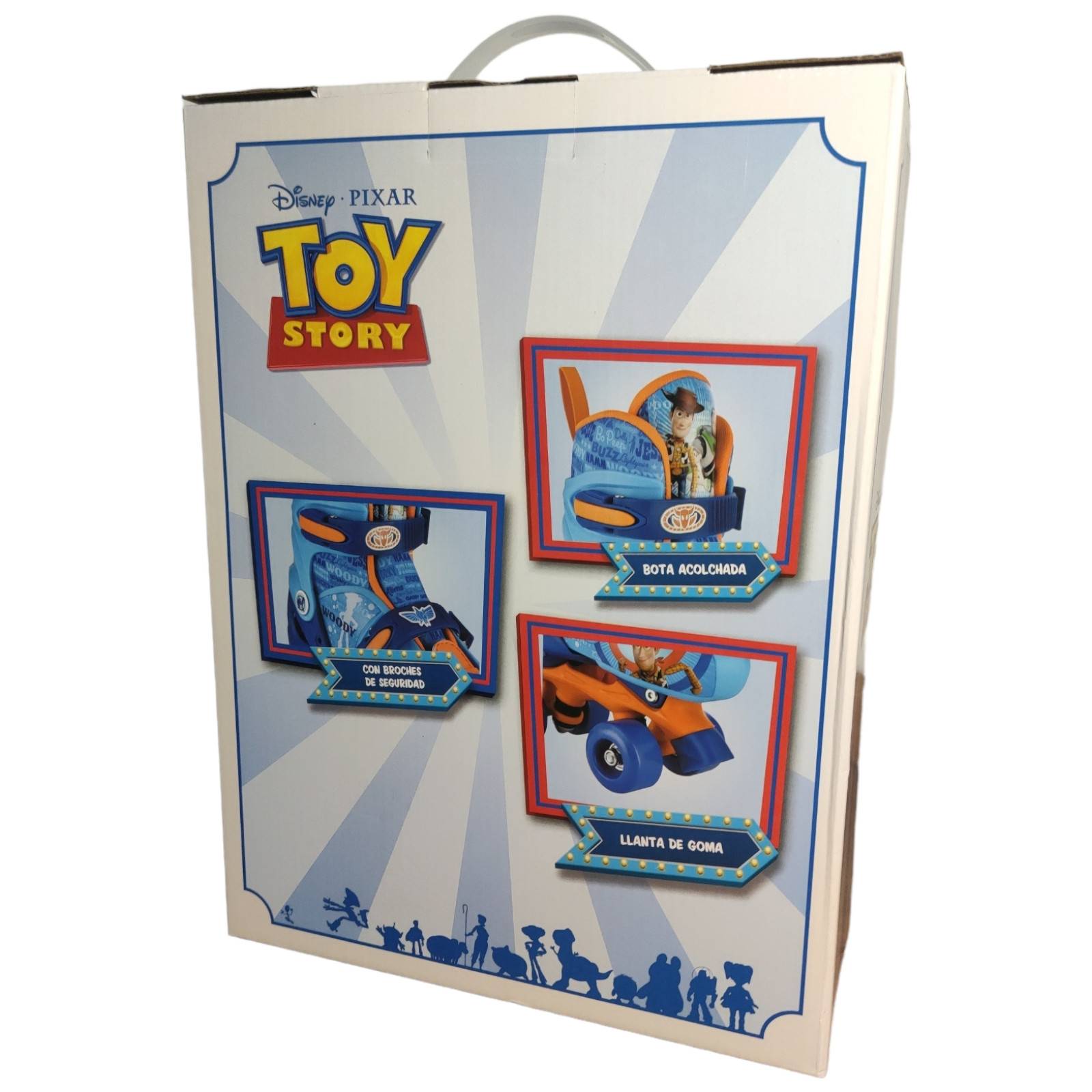 Patines 4 Ruedas para Niños Roller Toy Story  - 19a21.