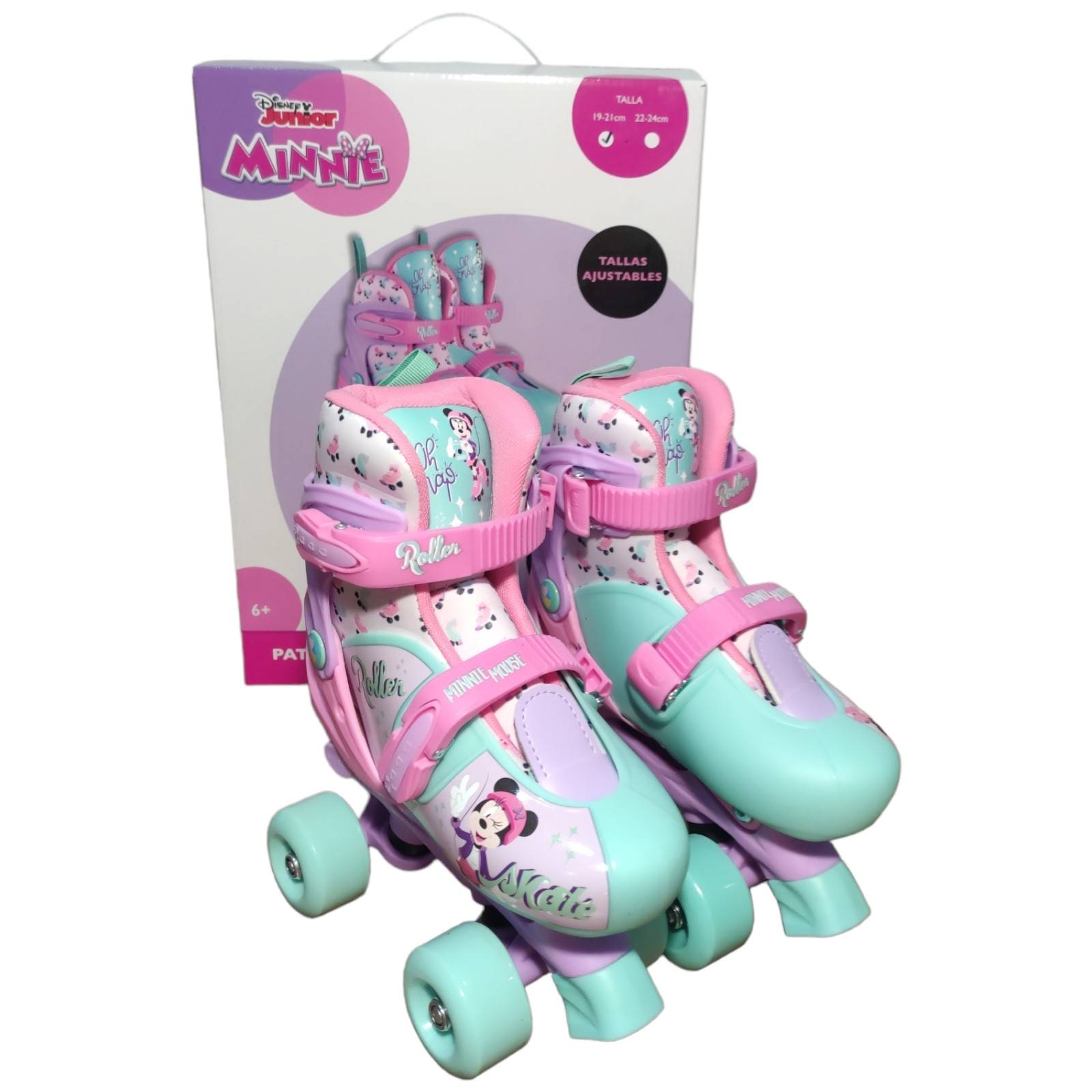 Patines 4 Ruedas para Niños Roller Minnie  - 19a21