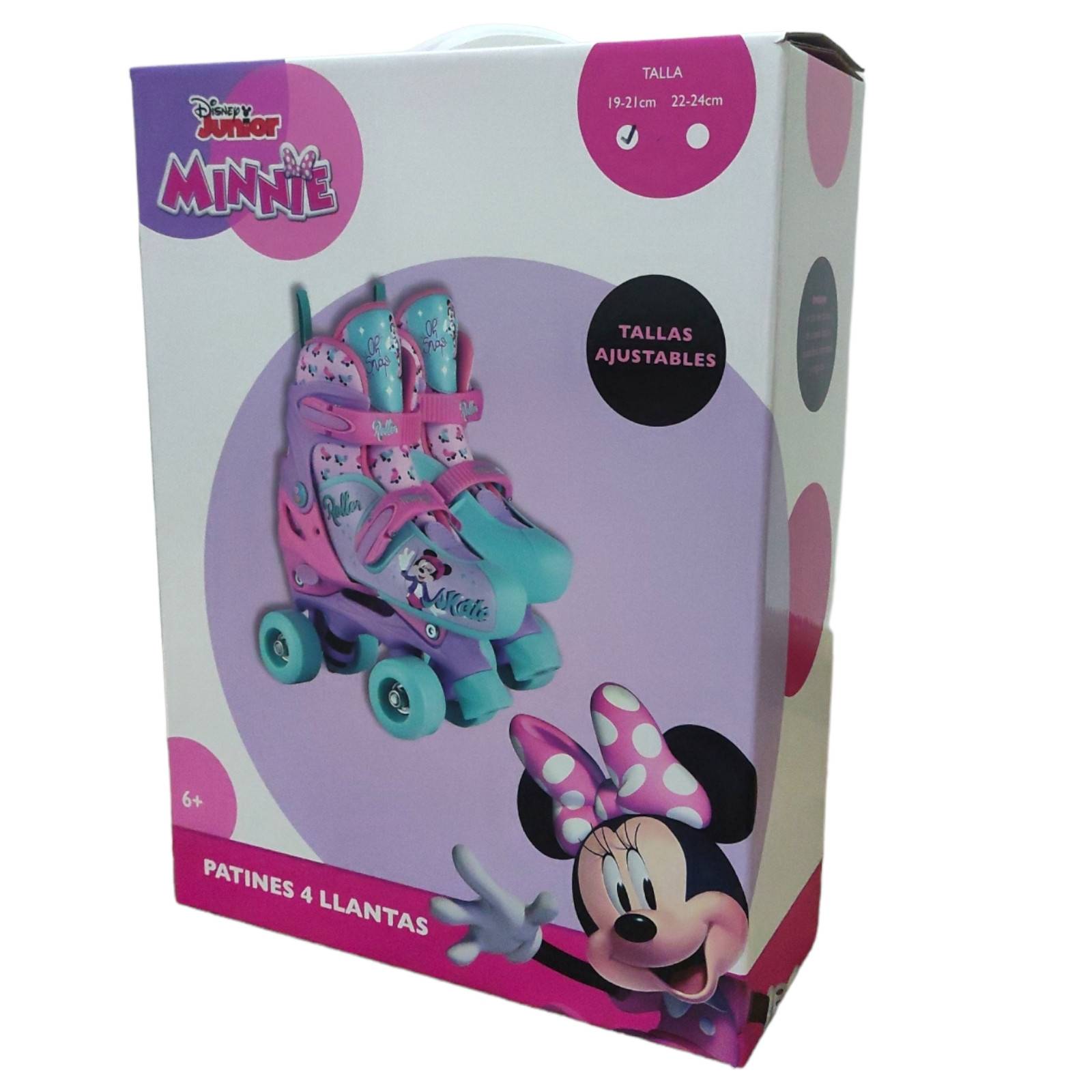 Patines 4 Ruedas para Niños Roller Minnie  - 19a21
