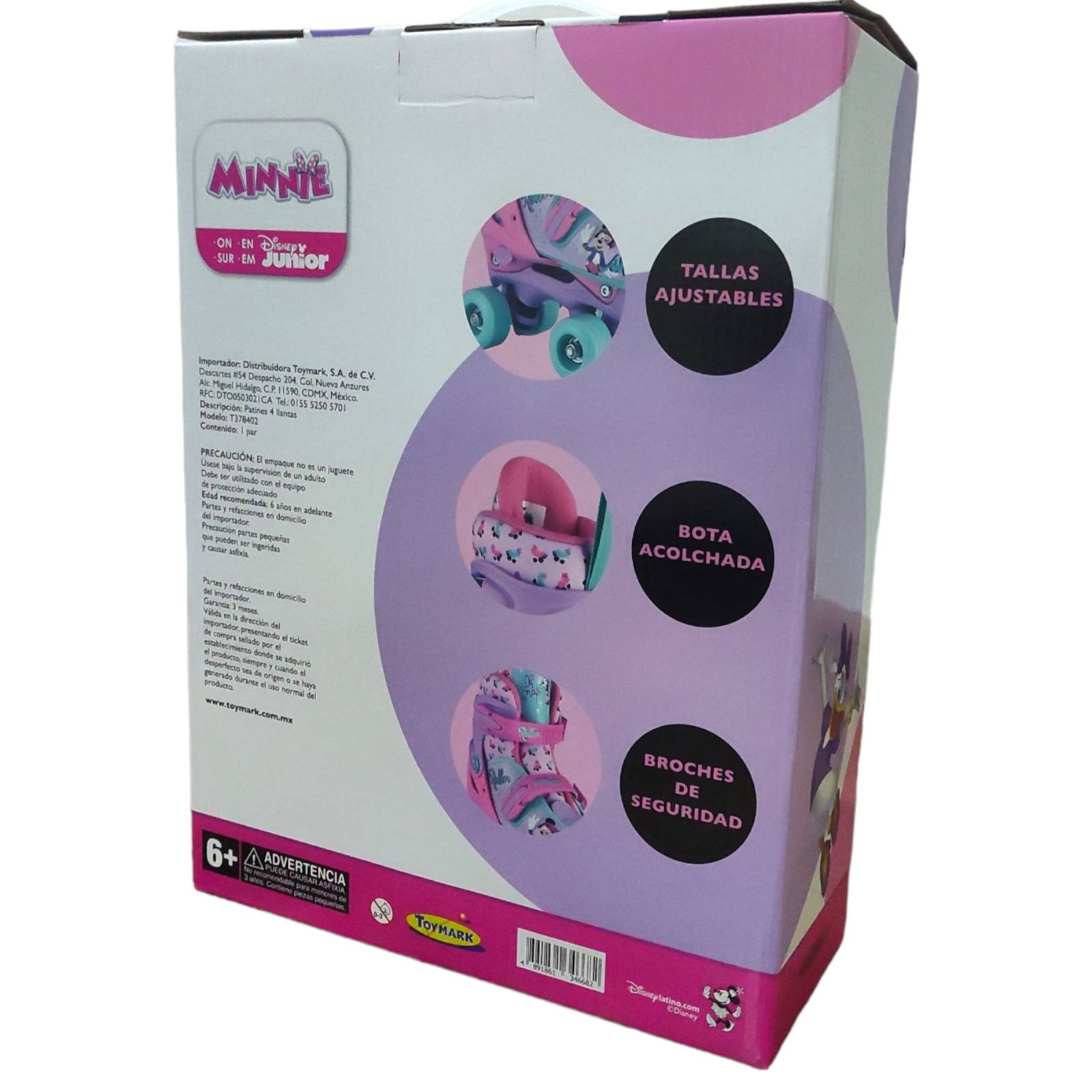 Patines 4 Ruedas para Niños Roller Minnie  - 19a21