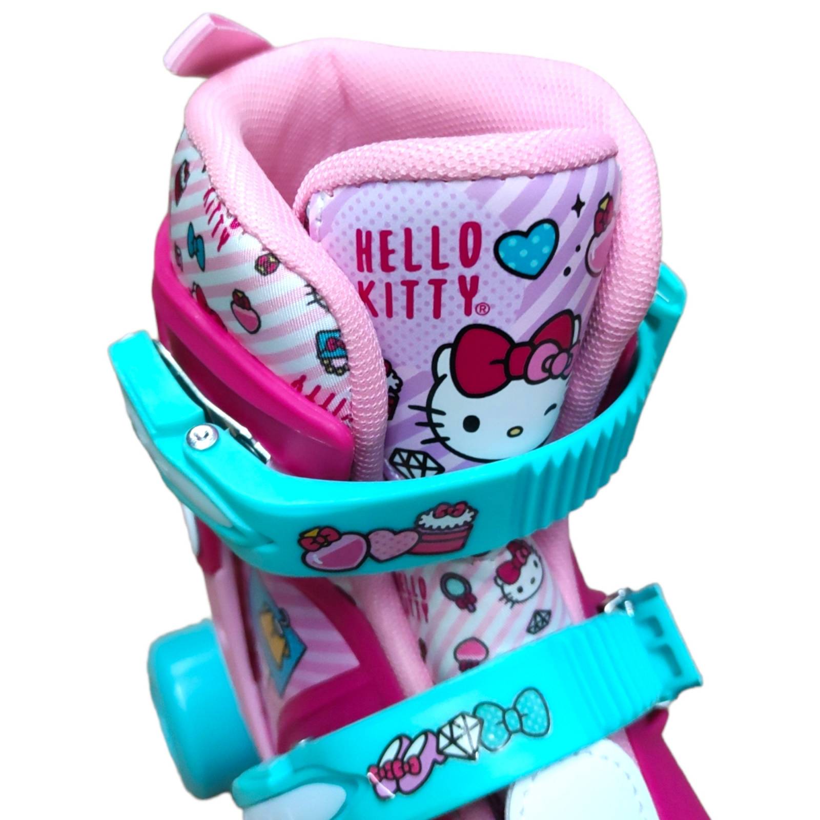 Patines 4 Ruedas para Niños Roller Hello Kity Ajustables - 19a21