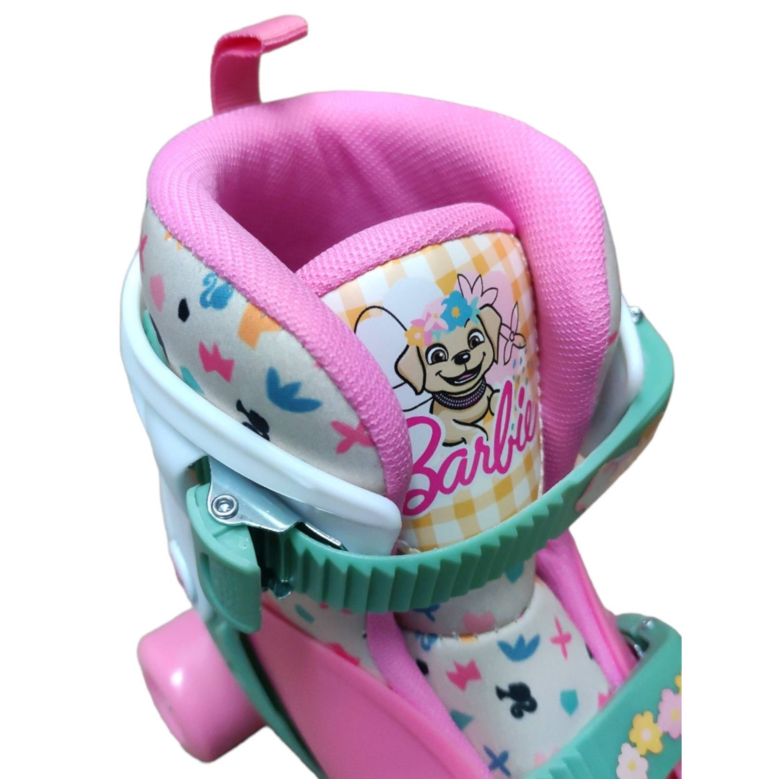 Patines 4 Ruedas para Niños Roller Barbie Ajustables  - 22a25