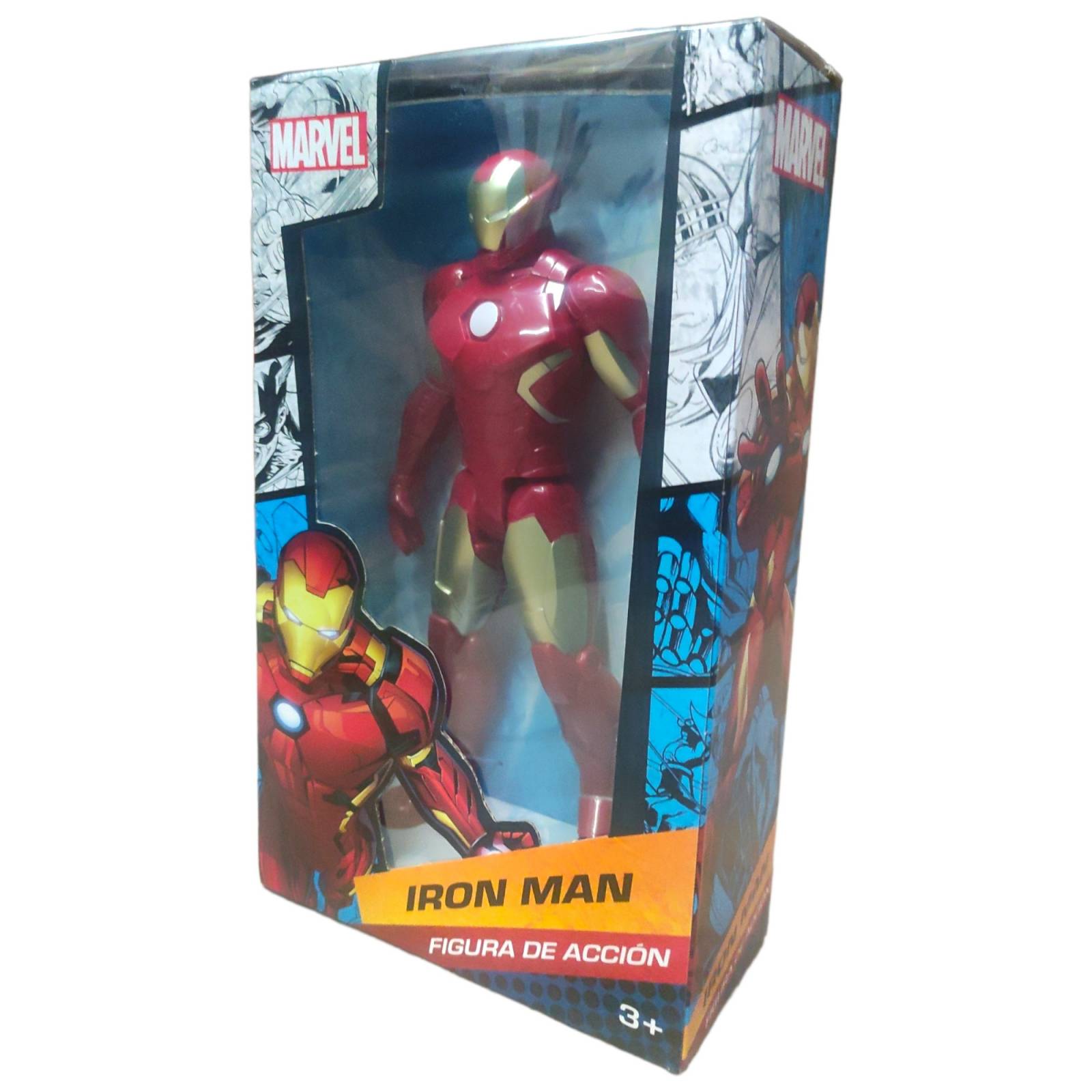 Figura de Acción Iron Man Marvel 23cm Articulado  - Rojo