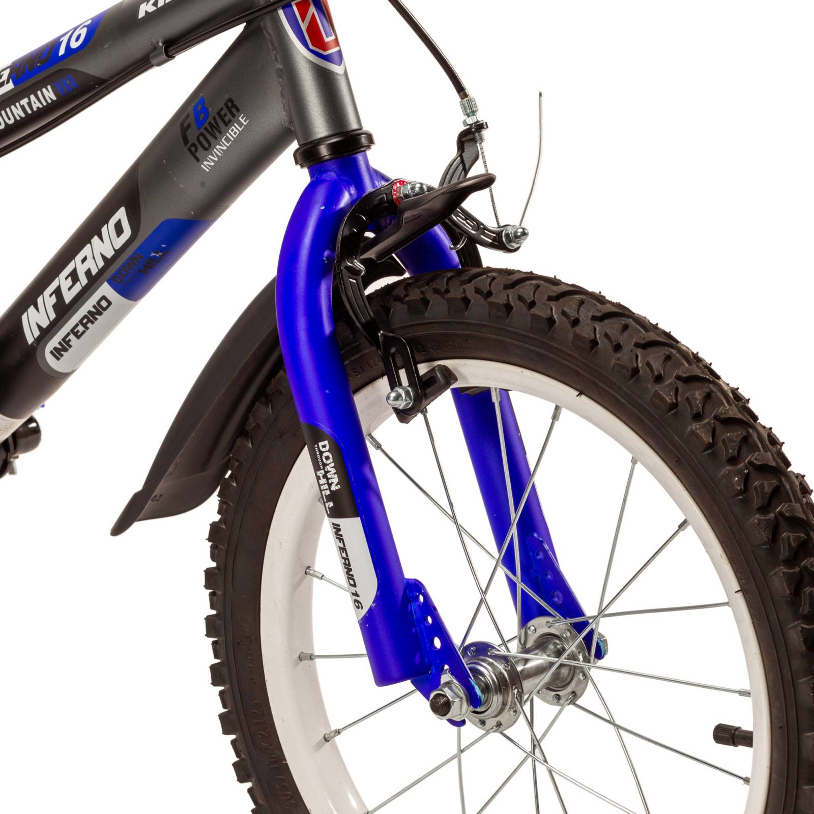 Bicicleta para Niños R16 Llantas Aire y Entrenamiento Azul  - Azul.