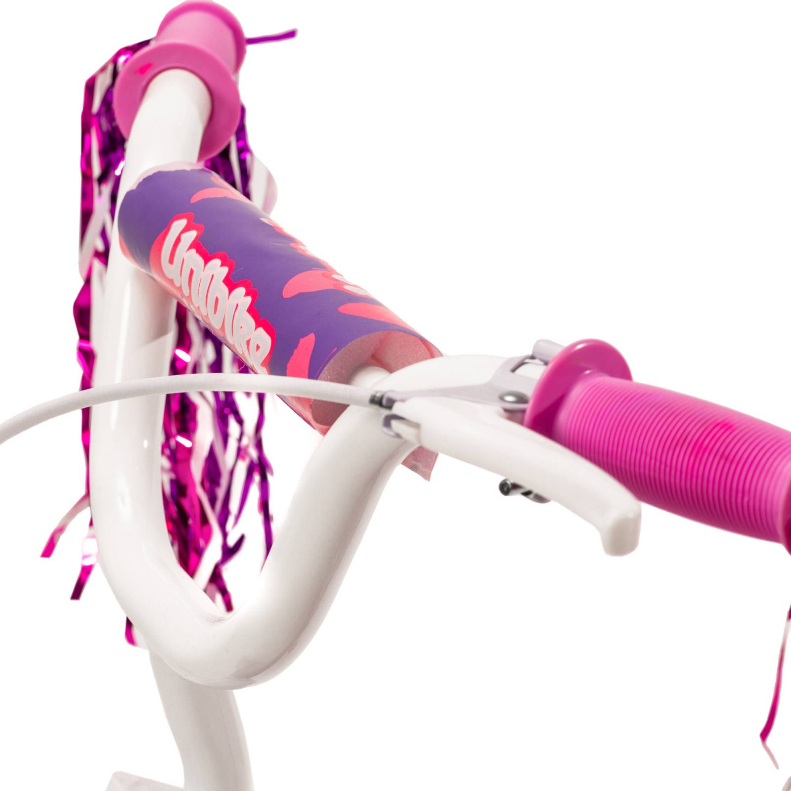 Bicicleta para Niños Rodada 12 Rosa con ruedas de entrenamiento  - Rosa.