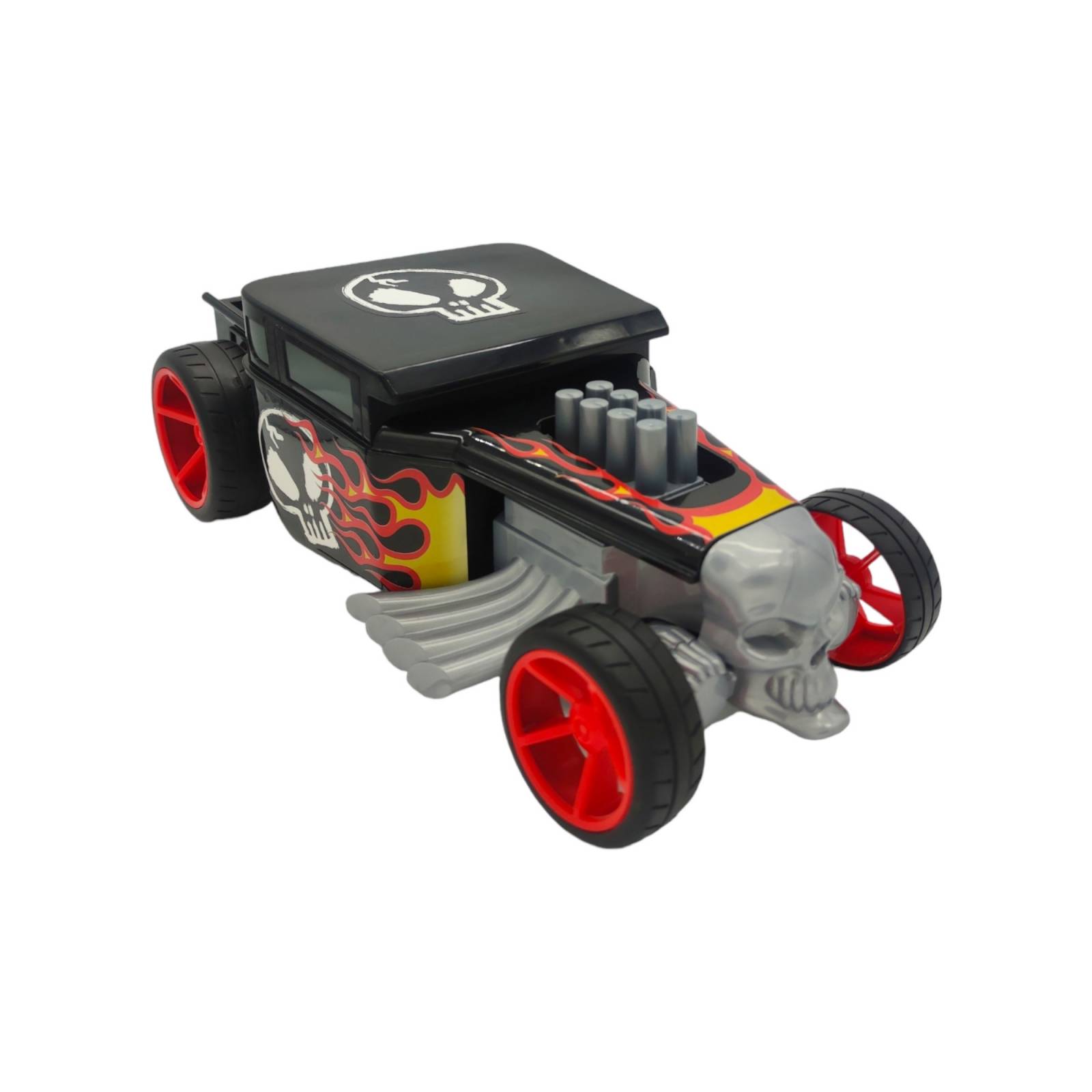 Coche a Control Remoto Hot Wheels 1pz,27cm,recargable,negro  - Negro