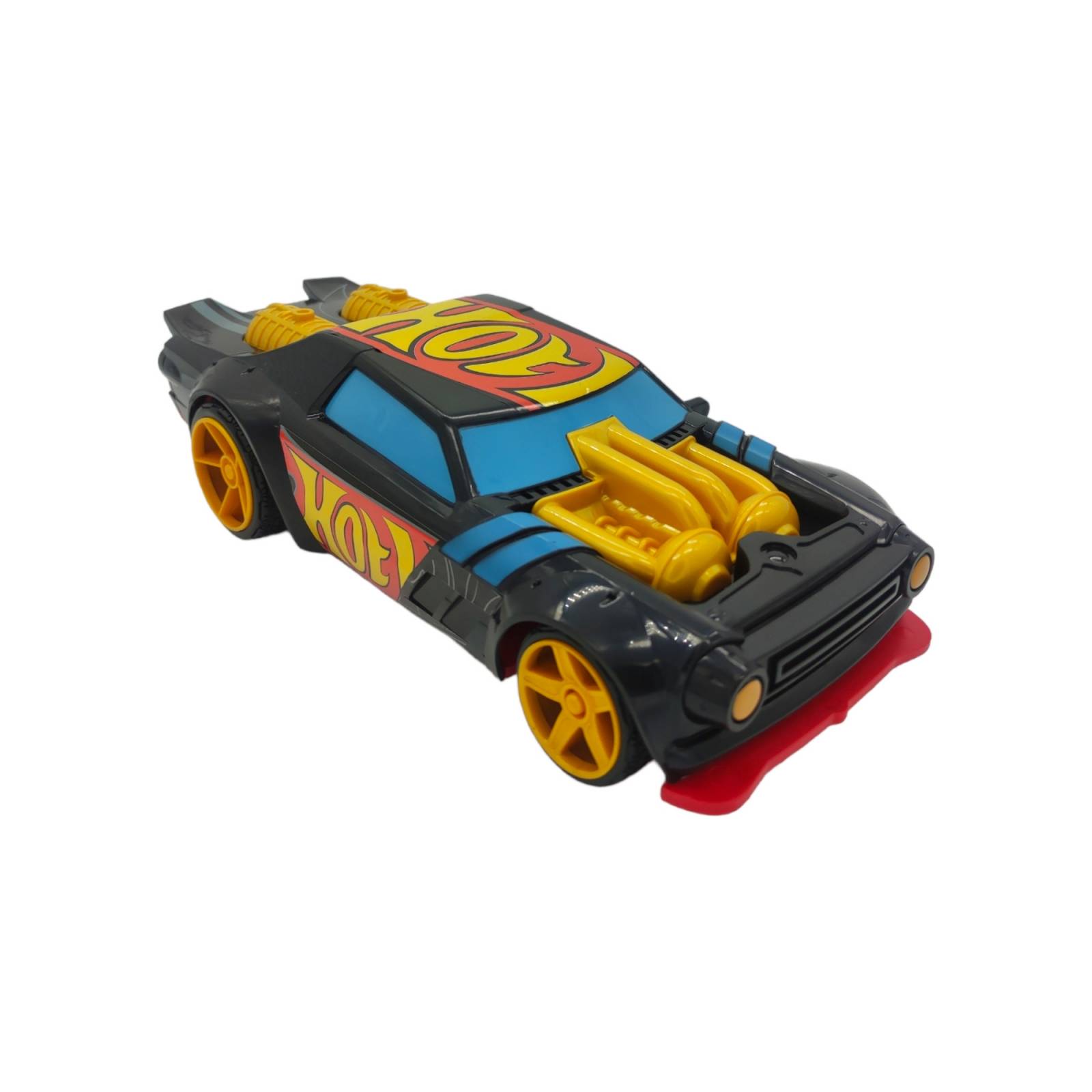 Coche a Control Remoto Hot Wheels 1pz,27cm,batería,Negro  - Negro