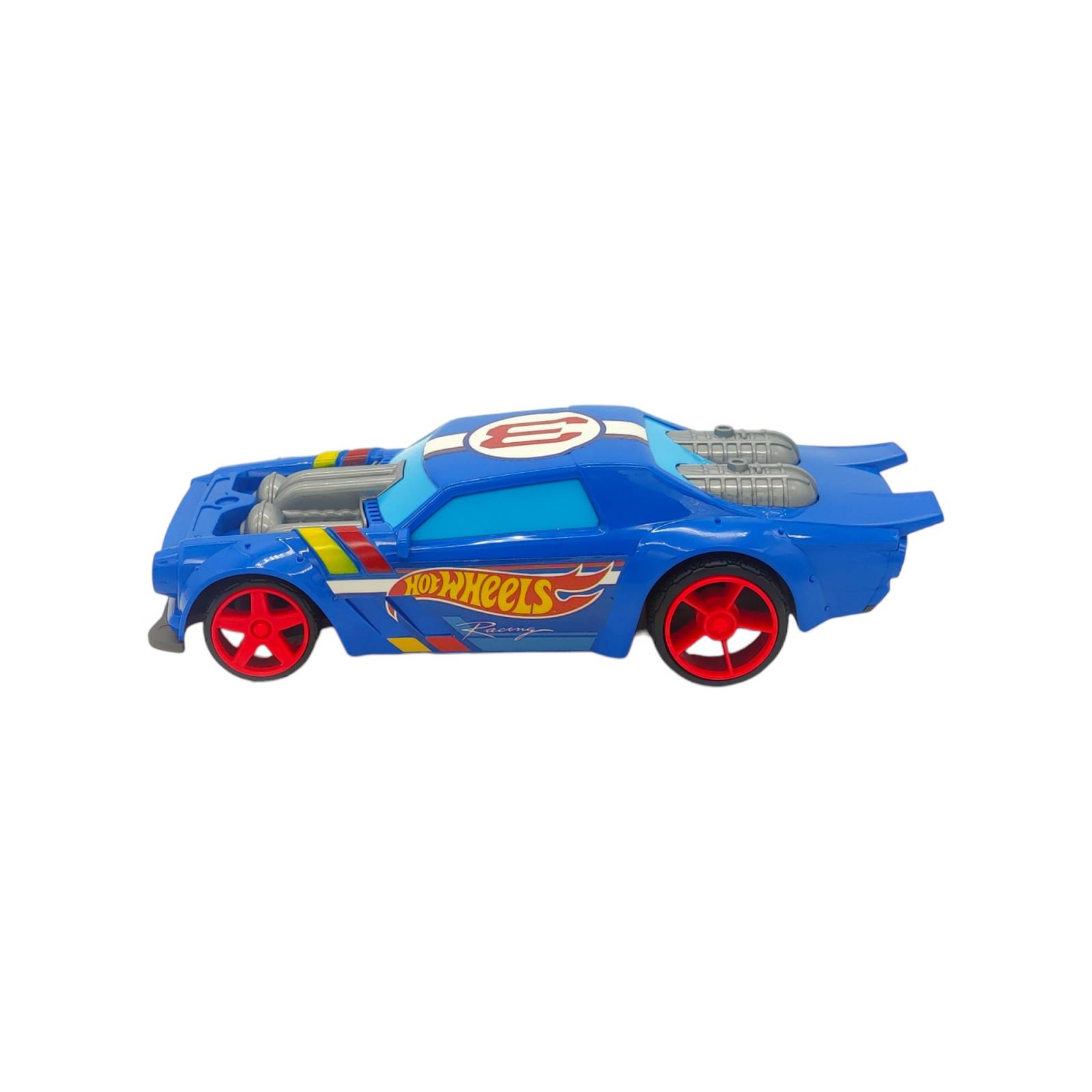 Coche a Control Remoto Hot Wheels 1pz,27cm,batería,Azul  - Azul
