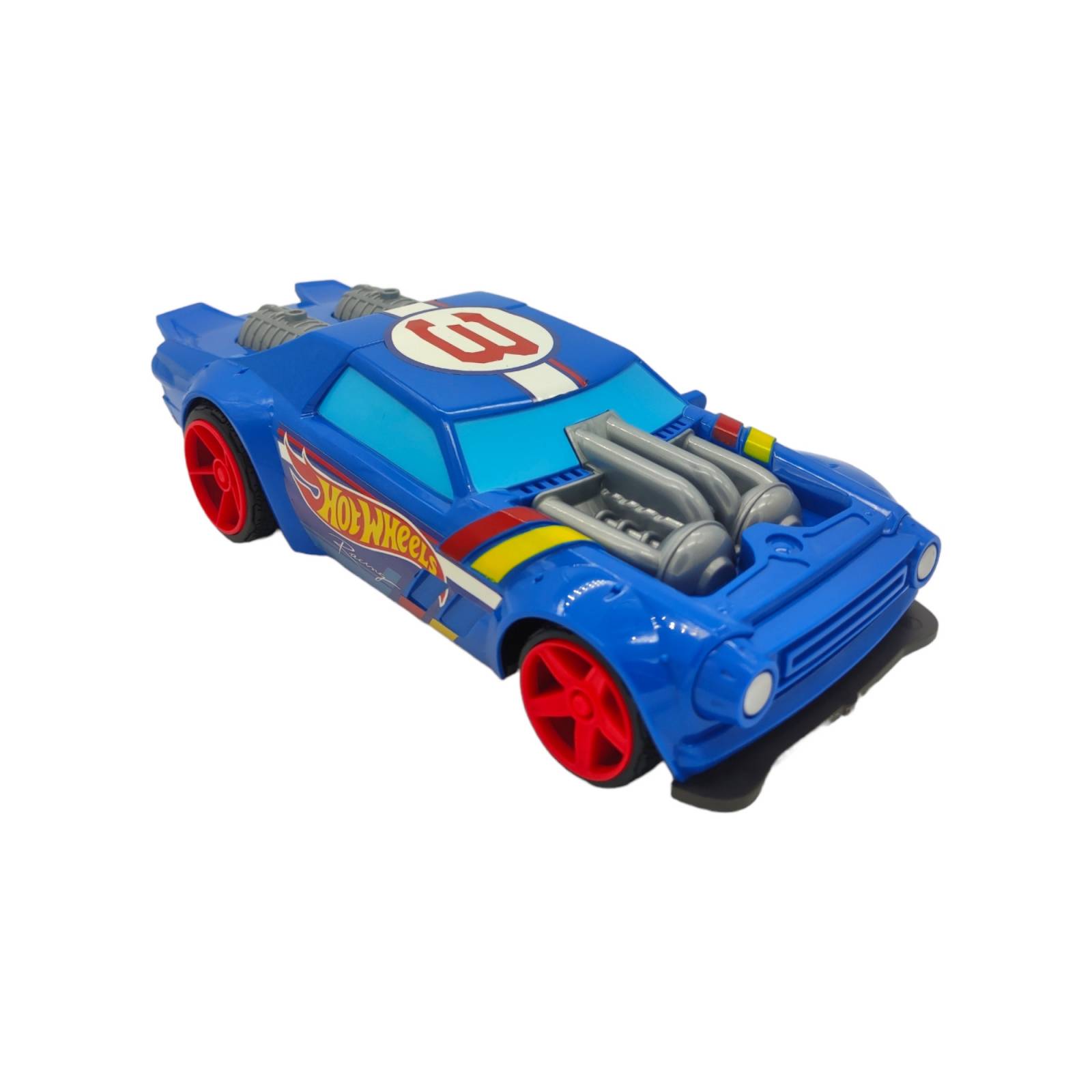 Coche a Control Remoto Hot Wheels 1pz,27cm,batería,Azul  - Azul