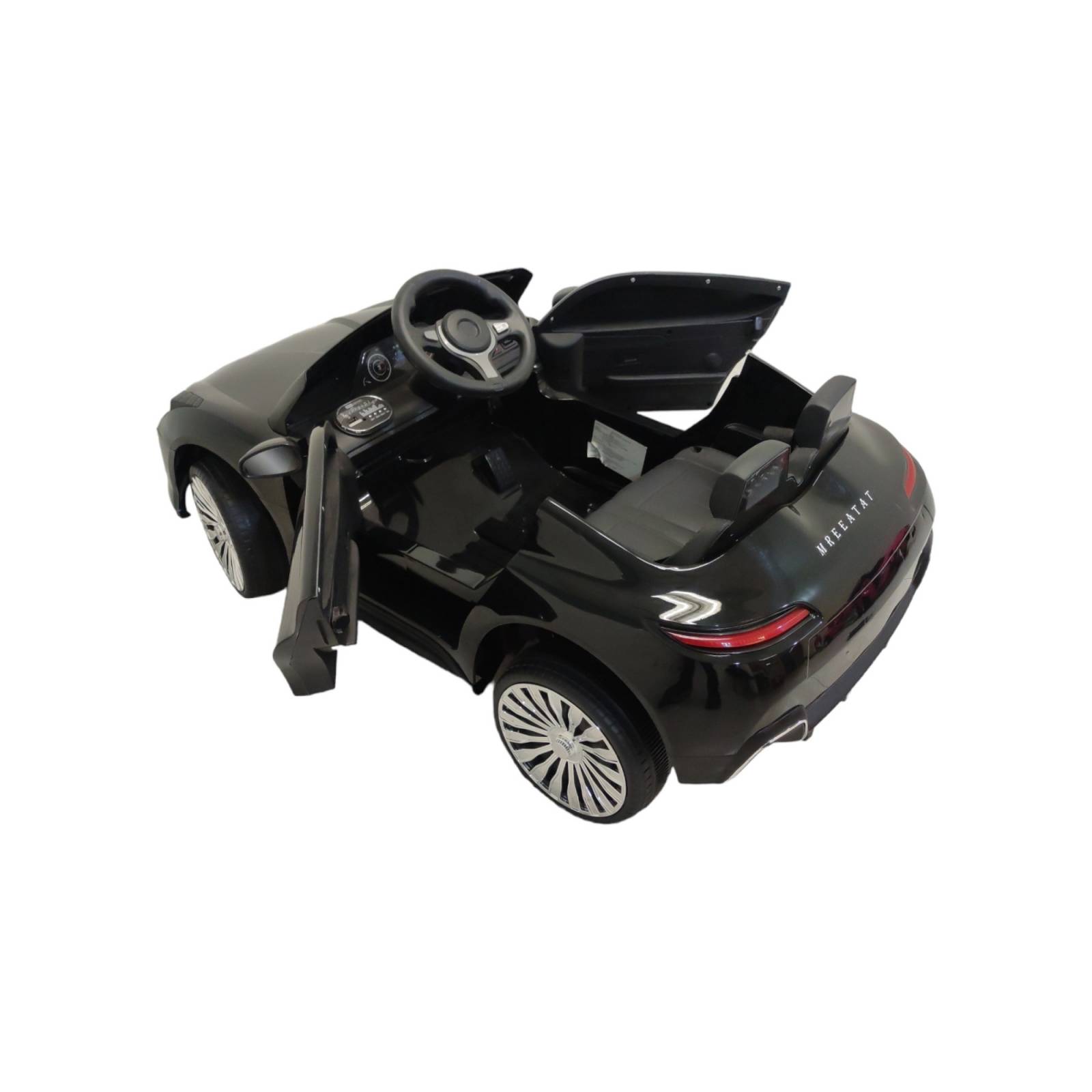 Carro electrico para niños con Control Remoto 12V Negro Lambo  - Negro